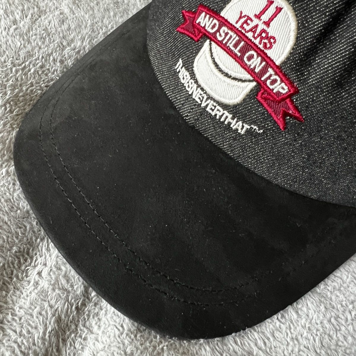 thisisneverthat Thisisneverthat Denim and Suede Combo Hat Size ONE SIZE - 2 Thumbnail