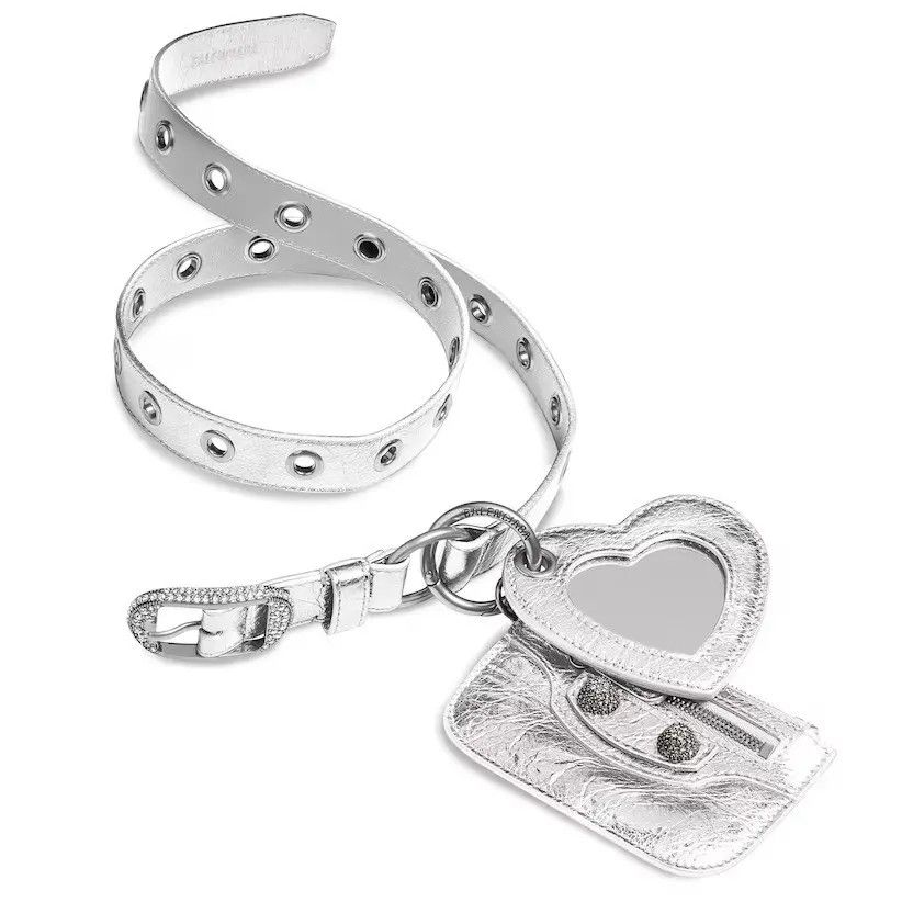 Balenciaga o1srvl11e0426 Size: 90 / Le Cagole Charms Belt Metallized Size ONE SIZE - 2 Thumbnail