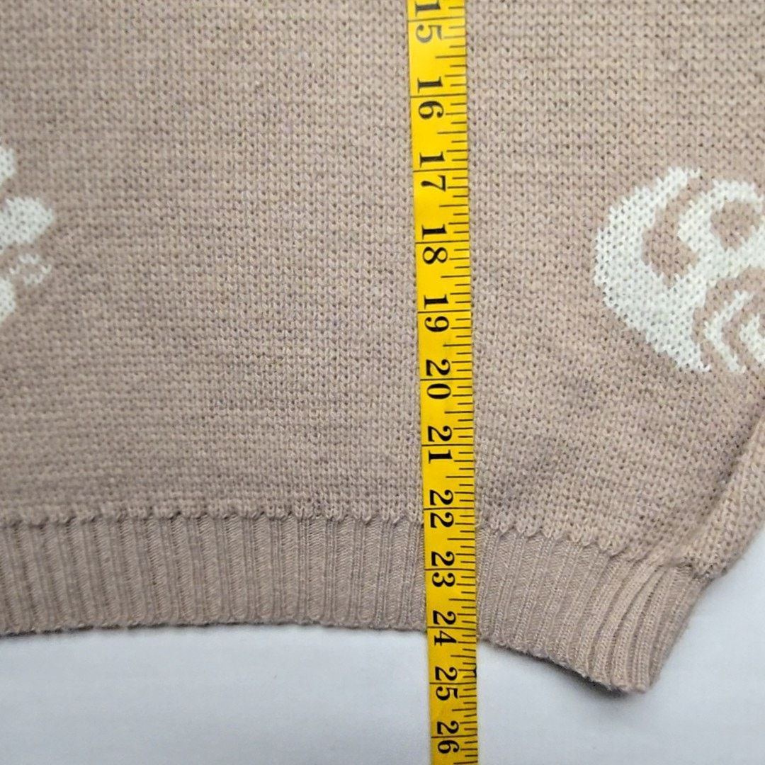 Vintage Vintage Tarazzia Sweater Beige Brown M Turlteneck 80s Size M / US 6-8 / IT 42-44 - 11 Thumbnail
