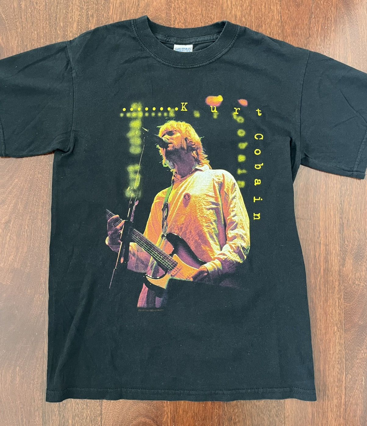 Nirvana × Vintage Vintage 2004 Kurt Cobain Nirvana T-Shirt Size US S / EU 44-46 / 1 - 2 Thumbnail