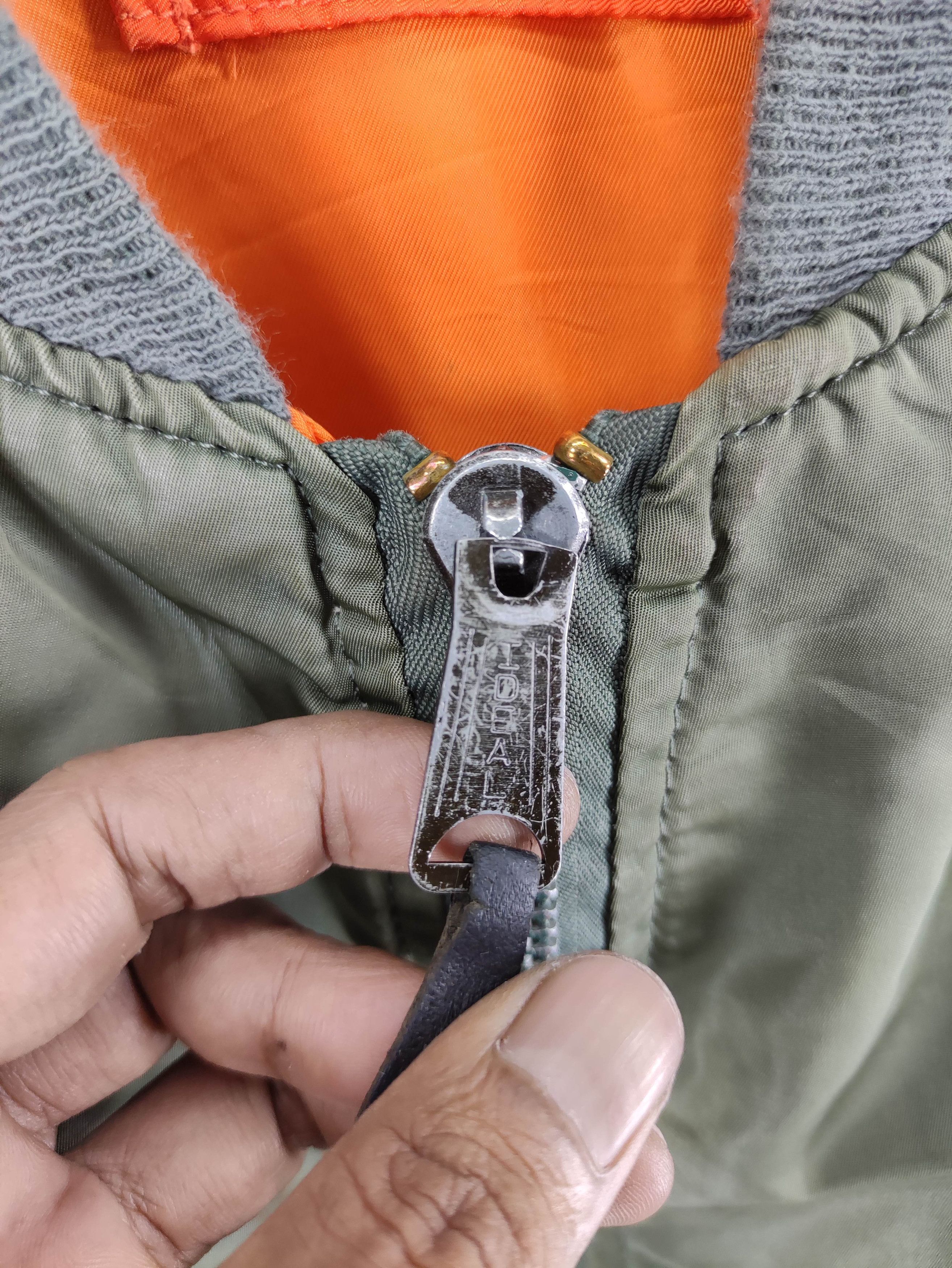 Alpha Industries Vintage Alpha Industries Ma-1 Bomber Jacket Reversible Size US XL / EU 56 / 4 - 9 Thumbnail