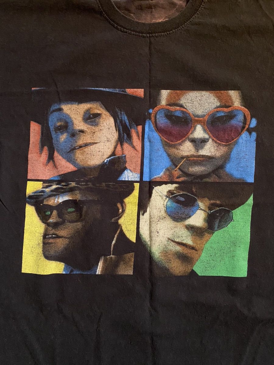 Band Tees × Vintage authentic gorillaz tour shirt Size US L / EU 52-54 / 3 - 2 Thumbnail