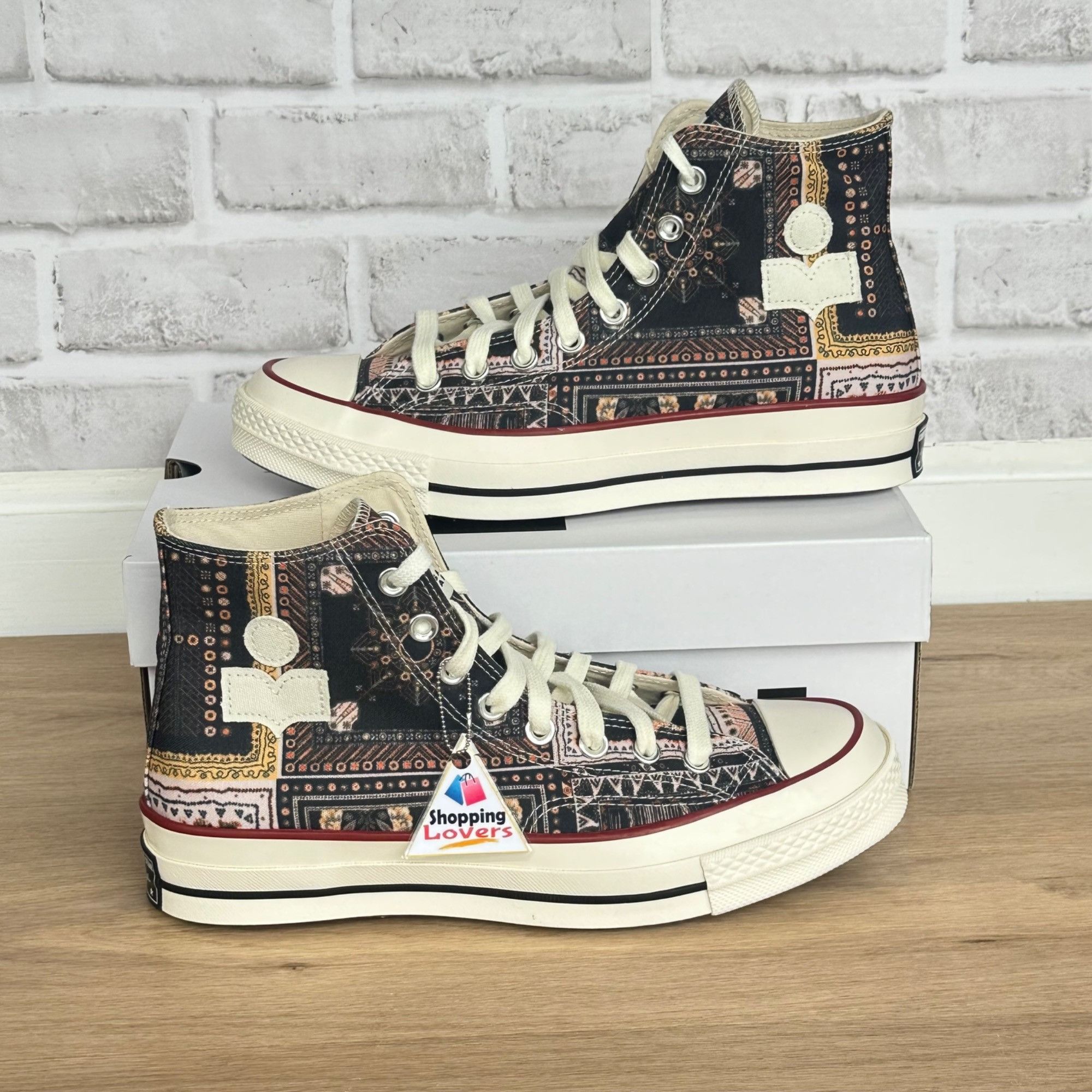 Converse ❤️Converse x Isabel Marant Chuck 70 Hi 11 Womens Shoes Black Size US 11 / IT 41 - 3 Thumbnail