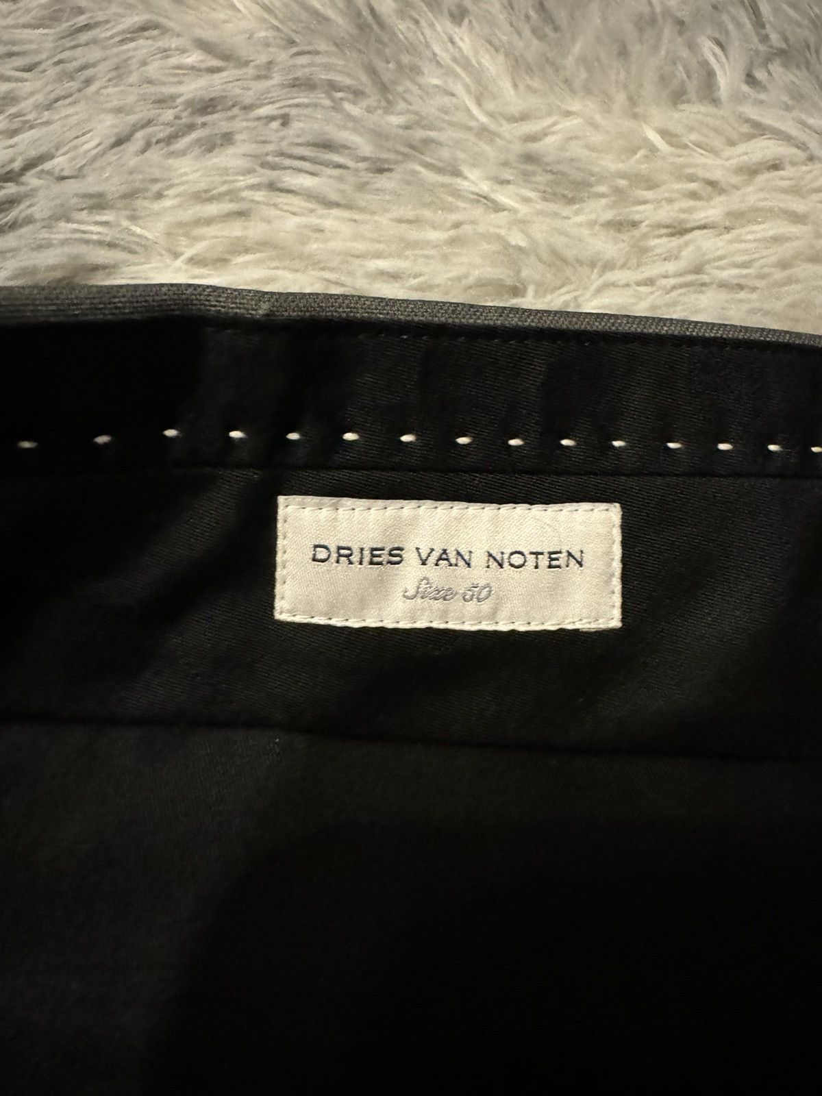 Dries Van Noten mohair wool classy parchey trouser Size US 34 / EU 50 - 3 Thumbnail