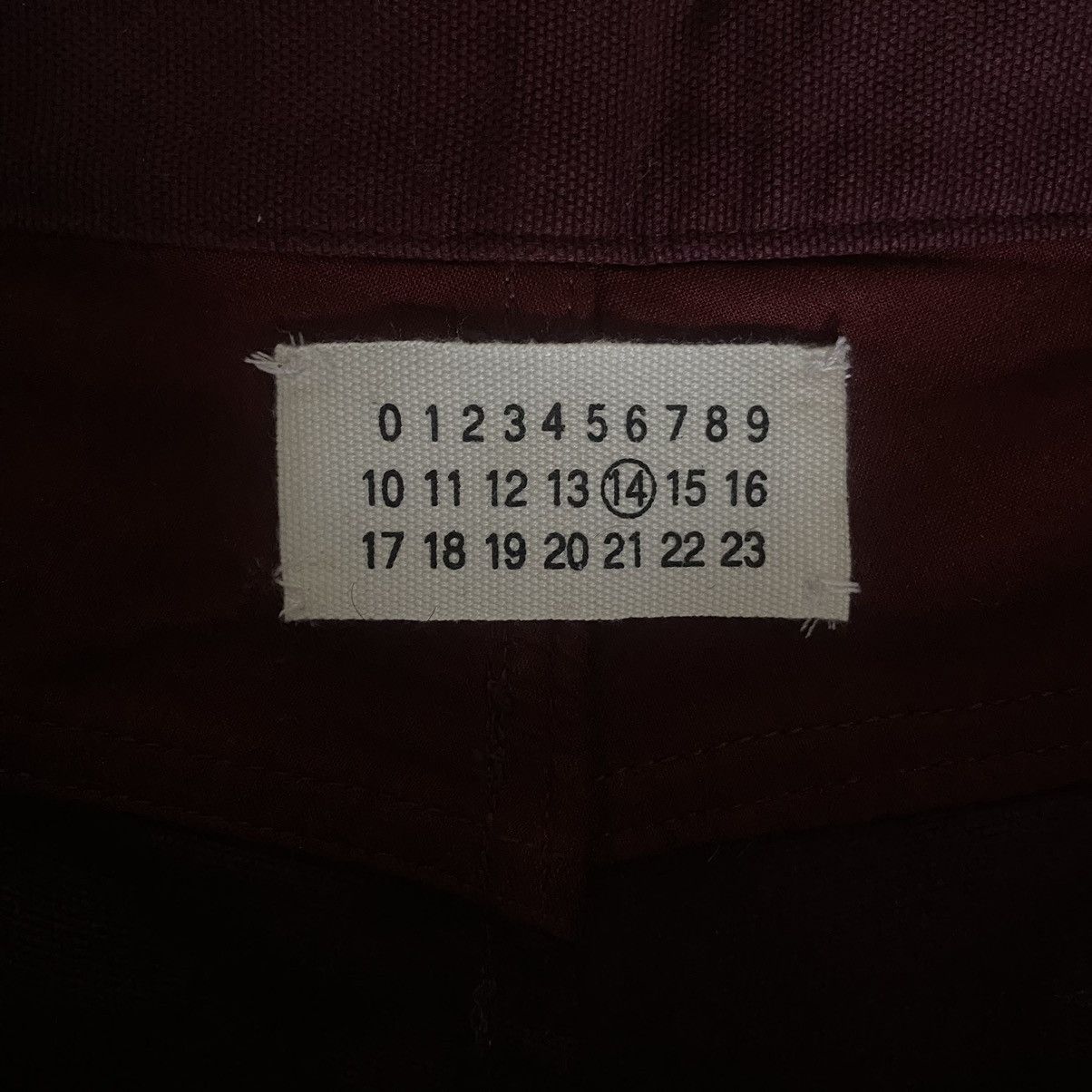 Maison Margiela Maison Margiela AW07 Burgundy Chinos Size US 30 / EU 46 - 4 Thumbnail