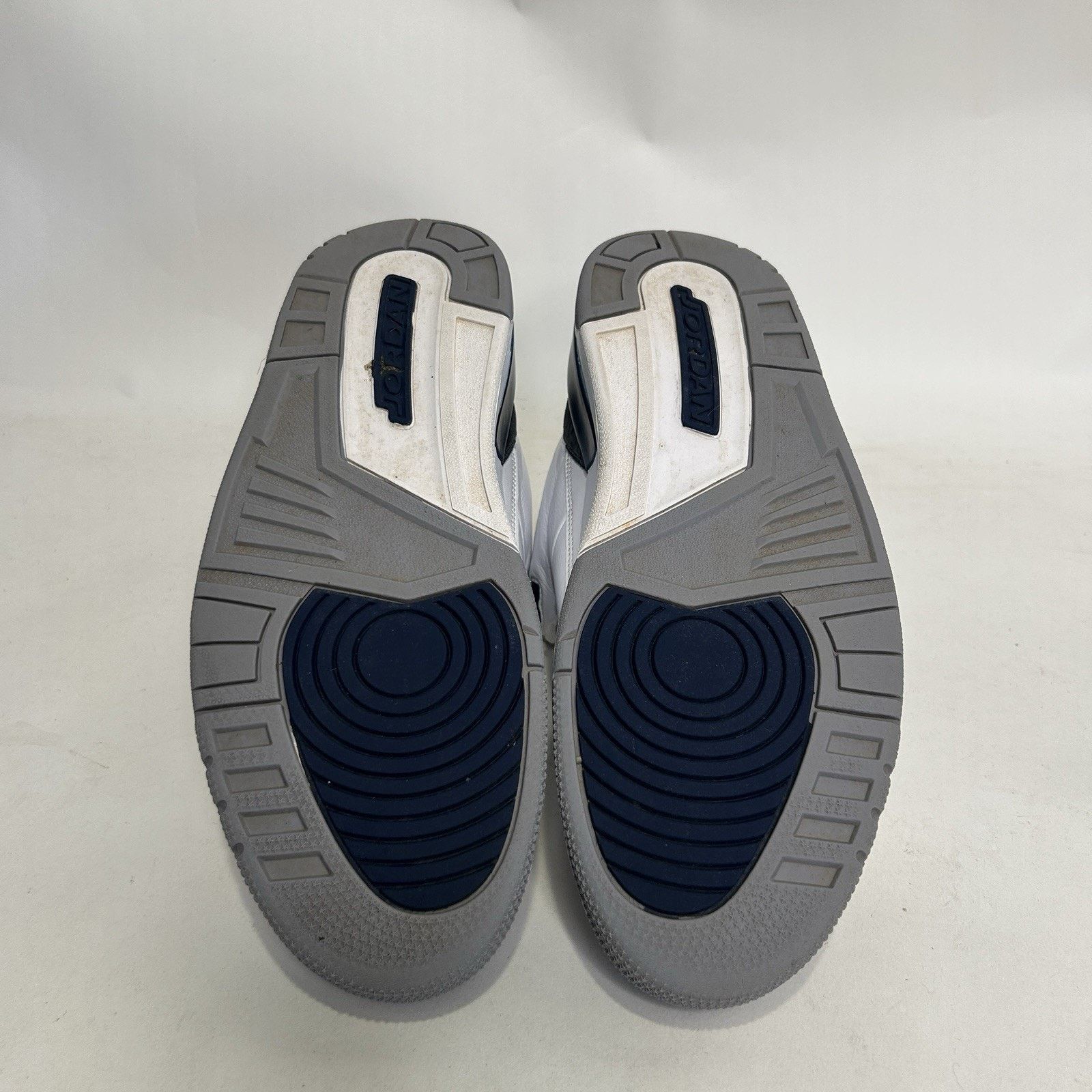 Jordan Brand Nike Air Jordan 3 Retro “White Midnight Navy Cement Grey” Size US 13 / EU 46 - 7 Thumbnail