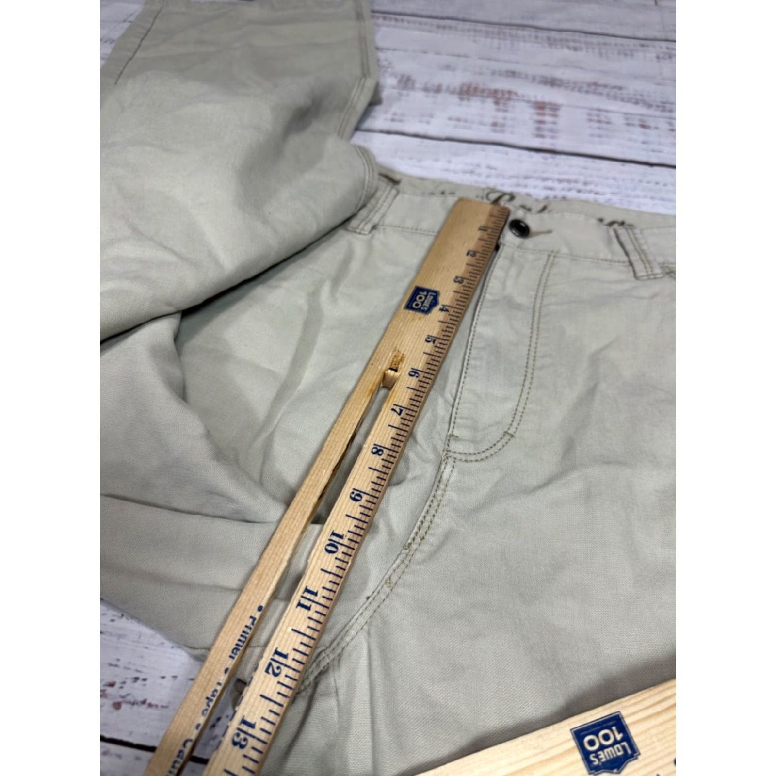 Tommy Bahama Tommy Bahama Mens Pants Casual Beige 42 38x29.5 Tencel Blend Flat Front Regular Inseam 29.5in Size 42 Beige Casual Mens Pants Size US 42 / EU 58 - 4 Thumbnail