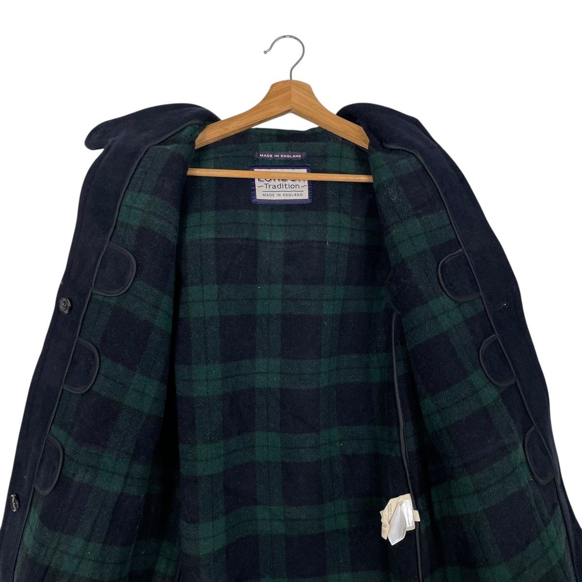 Other Made In England London Traditional Wool Duffle Coat Size M / US 6-8 / IT 42-44 - 14 Thumbnail