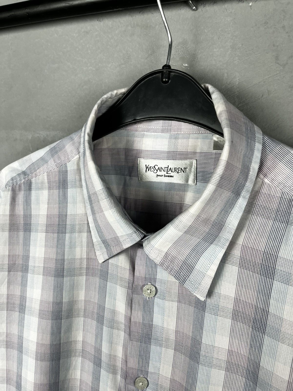 Yves Saint Laurent YSL rare button shirt vintage 90s size XL Size US XL / EU 56 / 4 - 5 Thumbnail