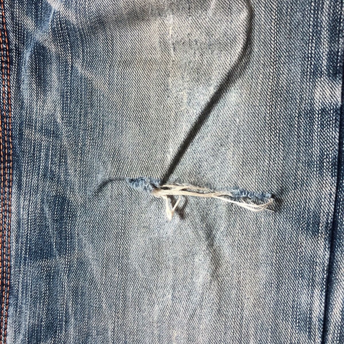 Edwin Vintage Edwin Faded Whiskers Denim Jeans Size US 32 / EU 48 - 7 Thumbnail