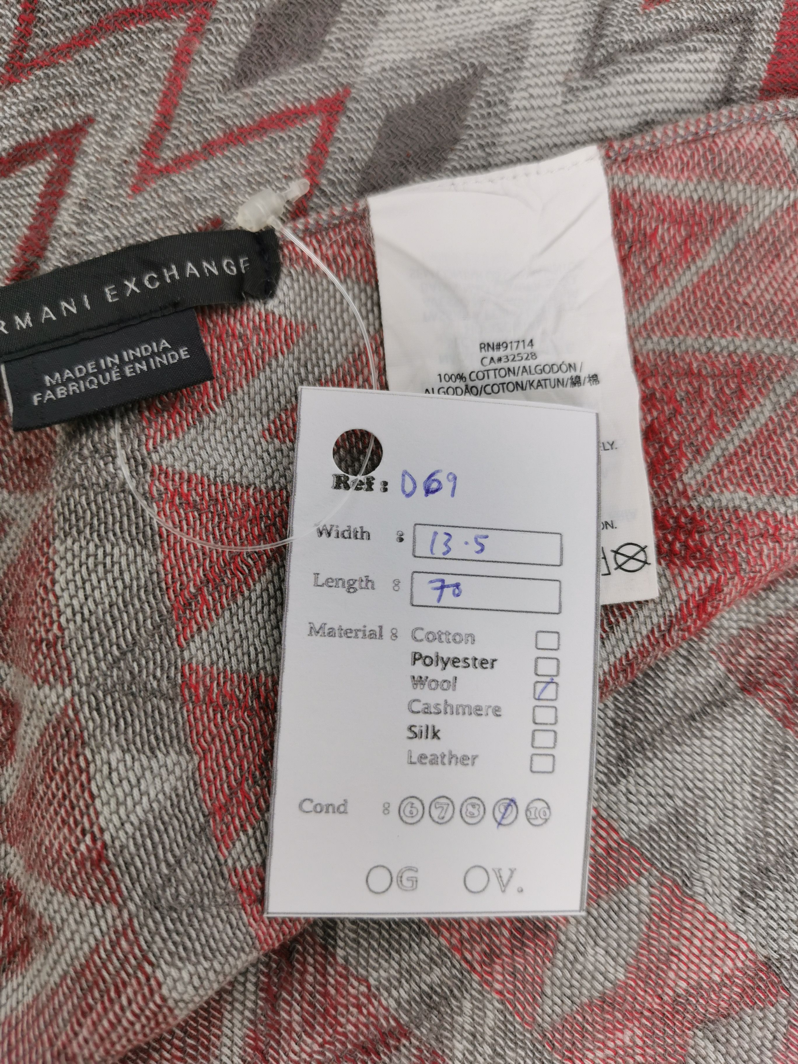 Armani Exchange Armani exchange scarf muffler Size ONE SIZE - 2 Thumbnail