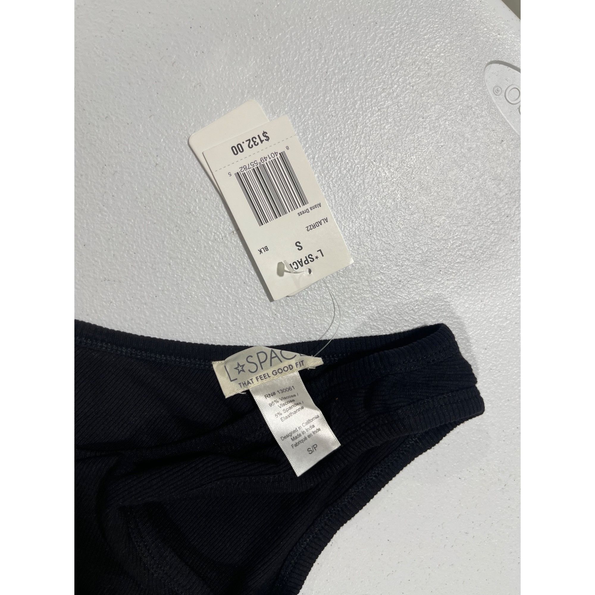 Other $132 NWT L SPACE ALANA BLACK MINI DRESS SZ SMALL Size S / US 4 / IT 40 - 5 Thumbnail