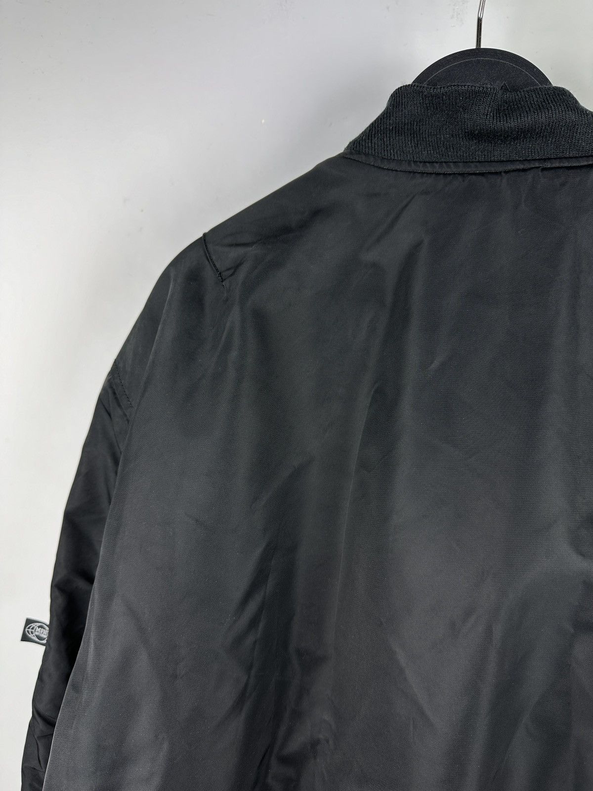 Vintage Vintage MA 1 Intermediate Full Zip Bomber Jacket Size US XL / EU 56 / 4 - 17 Thumbnail