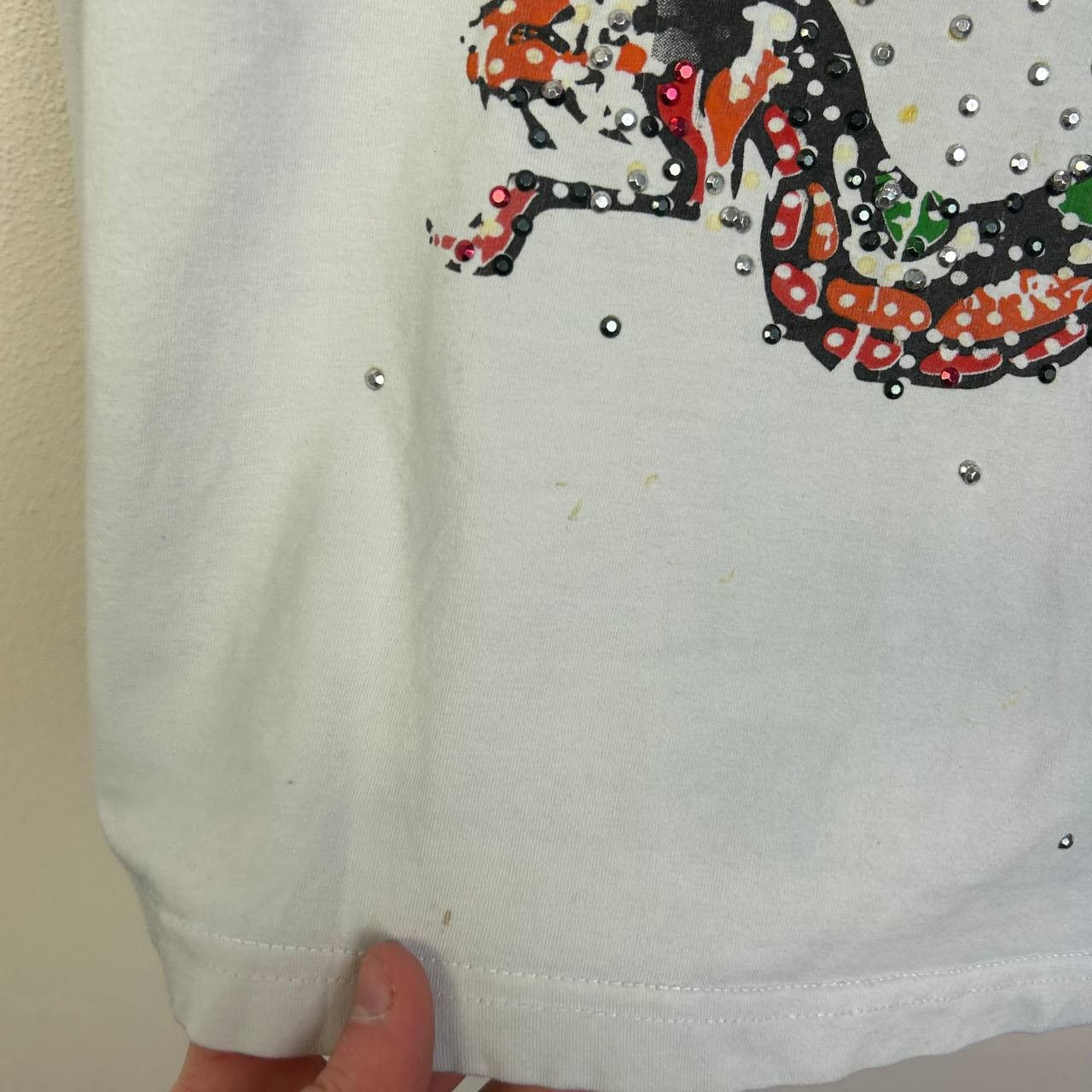 Ed Hardy Vintage Ed Hardy by CHristian Audigier y2k opium tee Size US L / EU 52-54 / 3 - 8 Thumbnail