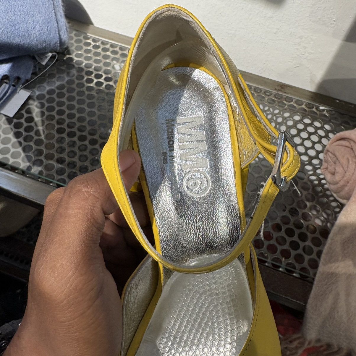 Maison Margiela Maison Margiela 6 Yellow Heels Size US 6 / IT 36 - 2 Thumbnail