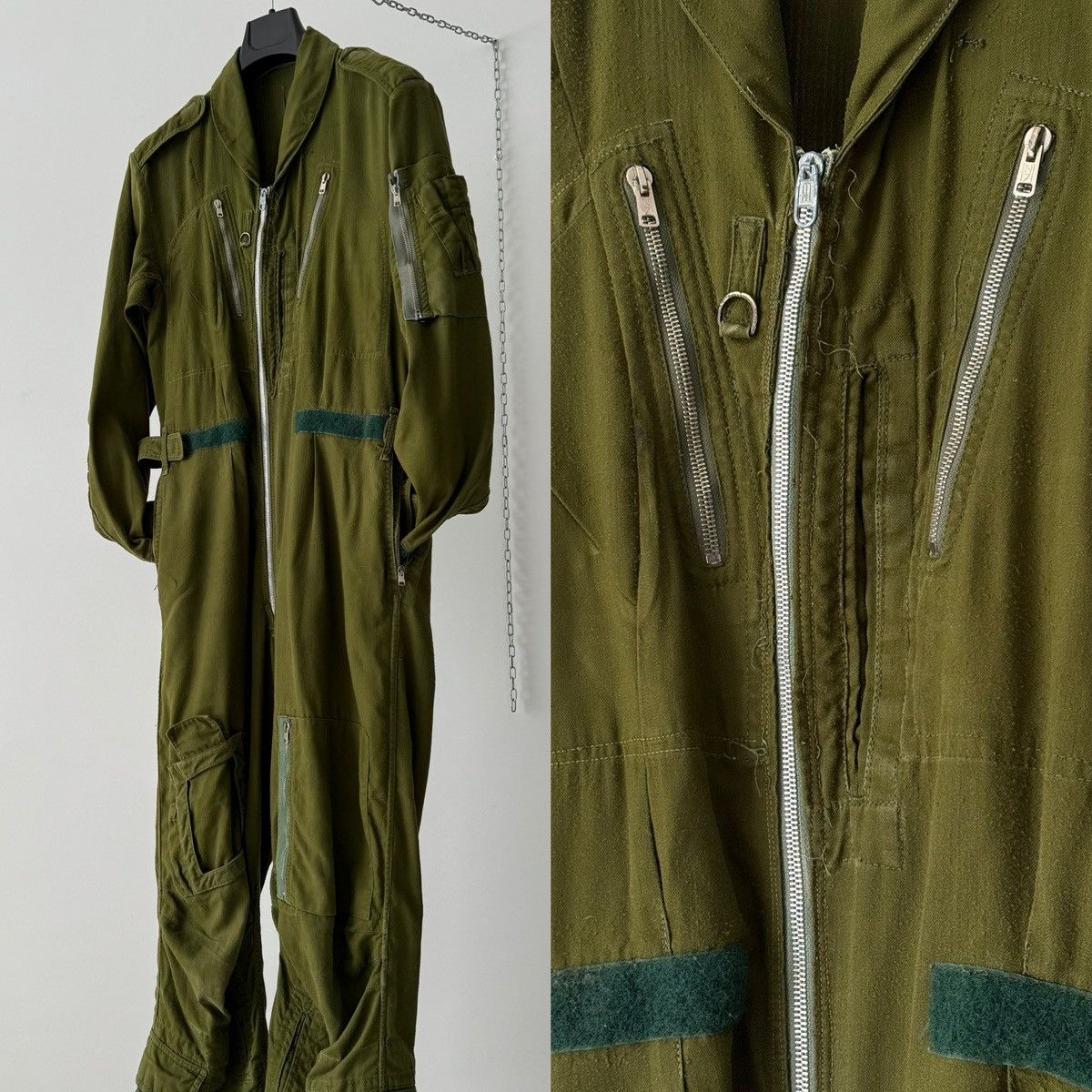 Vintage Vintage 1971 Dated British RAF MK12 Flying Coveralls Size US 32 / EU 48 - 3 Thumbnail