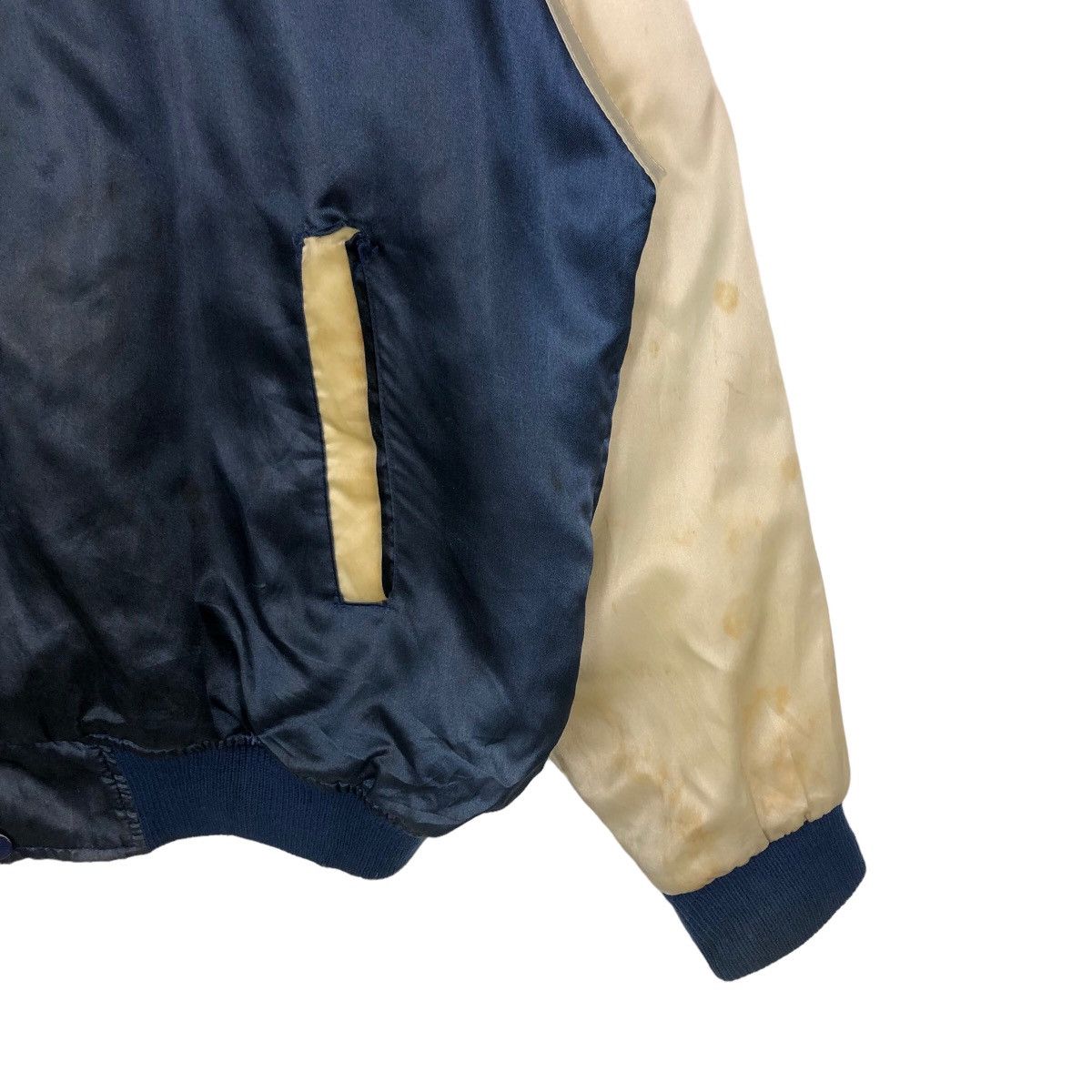 Japanese Brand TRUE VINTAGE BOMBER JACKET SATIN SUNTORY COFFEE BIG LOGO Size US M / EU 48-50 / 2 - 4 Thumbnail