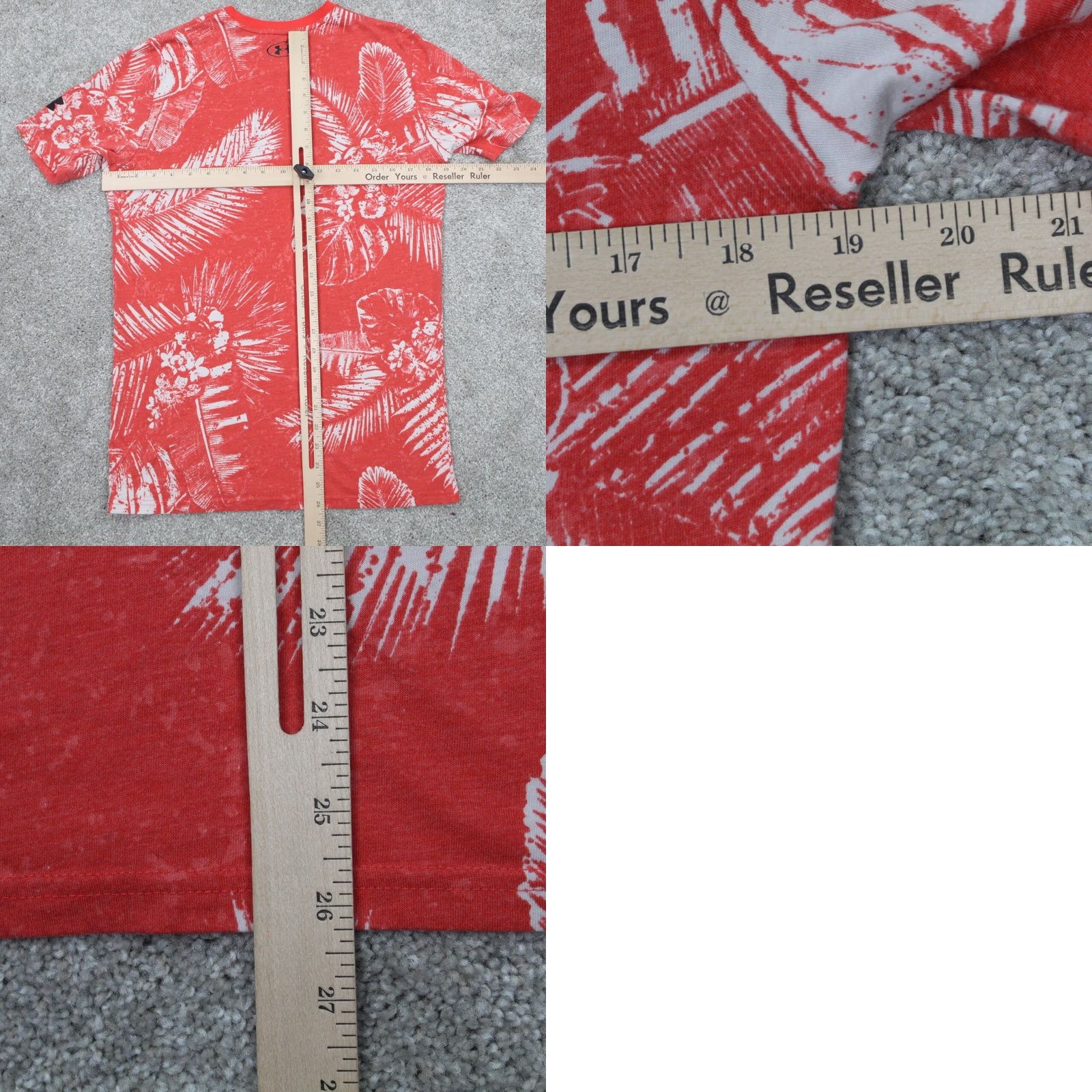 Under Armour Under Armour Project Rock Shirt Mens Small Red Warrior S/S Pullover Size US S / EU 44-46 / 1 - 8 Thumbnail