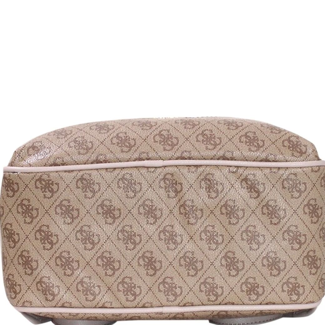 Guess Guess Women's Manhattan Backpack Latte Logo Large Bag Size ONE SIZE - 4 Thumbnail
