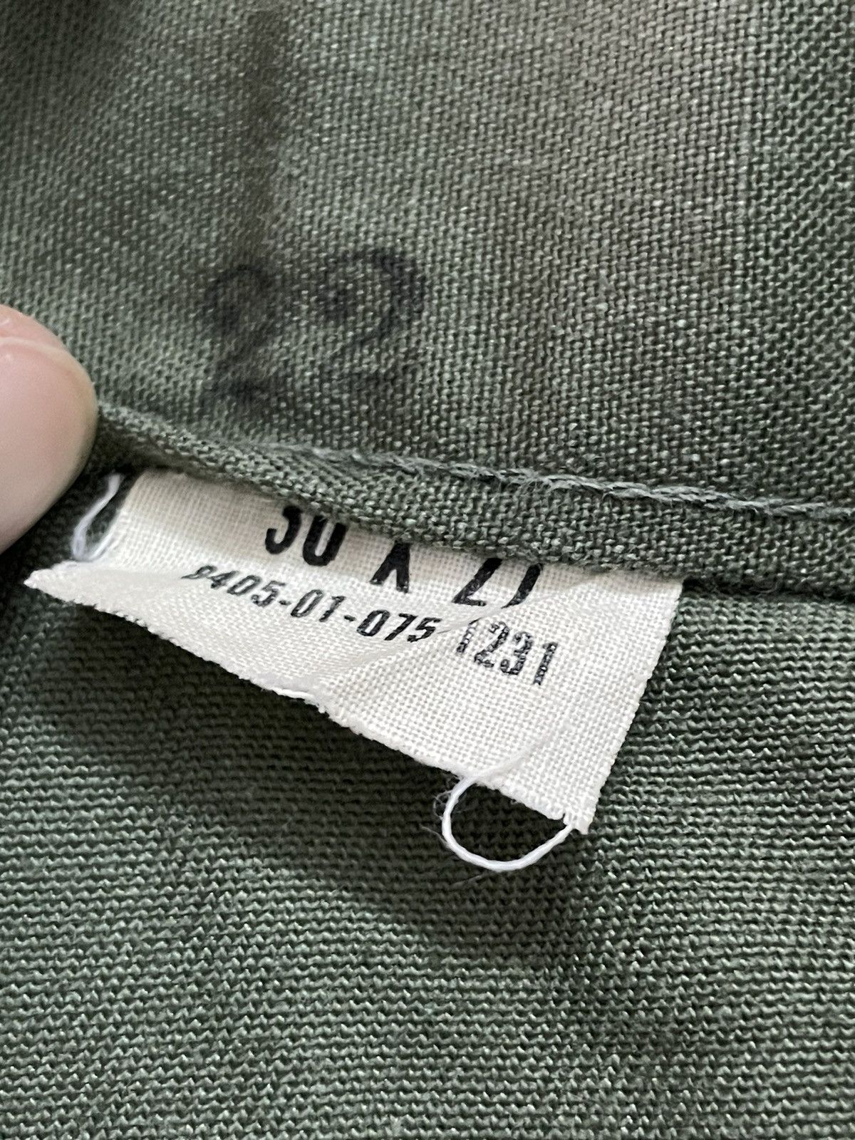 Orslow RIP🔥70s 0G 507 Vietnam Fatigue Trousers Pants Green 30X27 Size US 29 - 16 Thumbnail