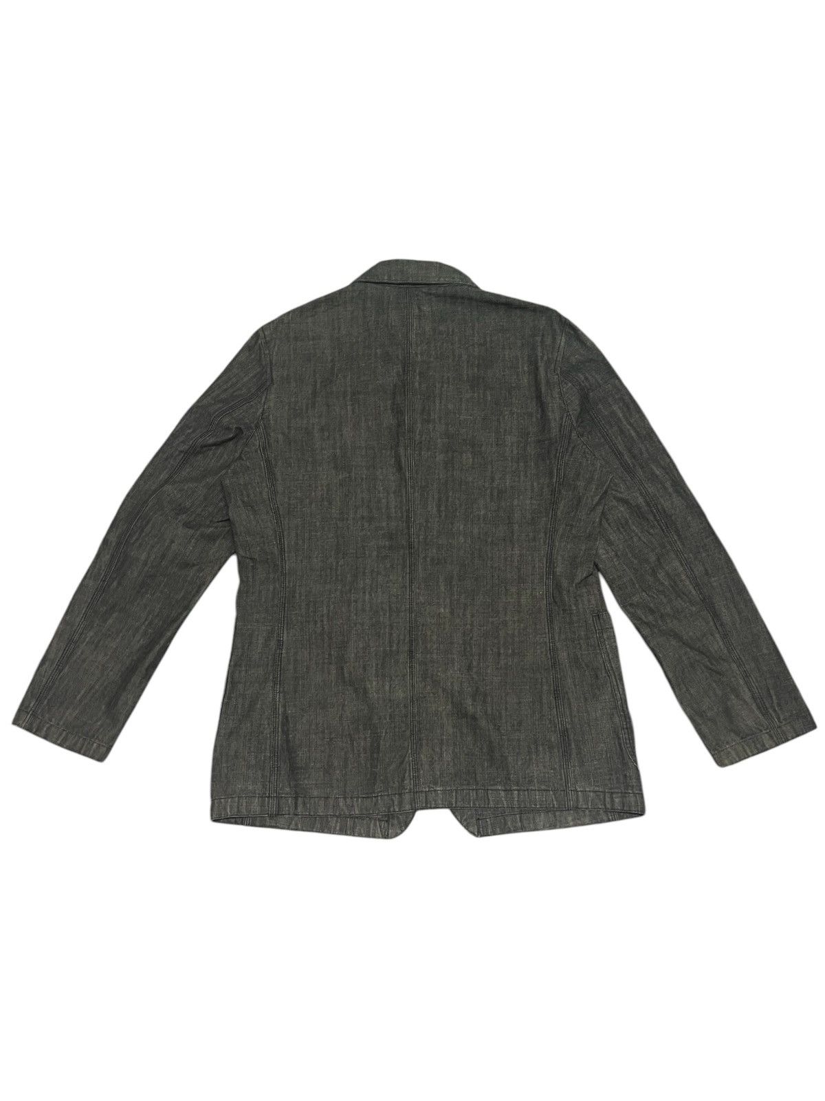 Designer TAKEO KIKUCHI DENIM VINTAGE JACKET Size US L / EU 52-54 / 3 - 2 Thumbnail
