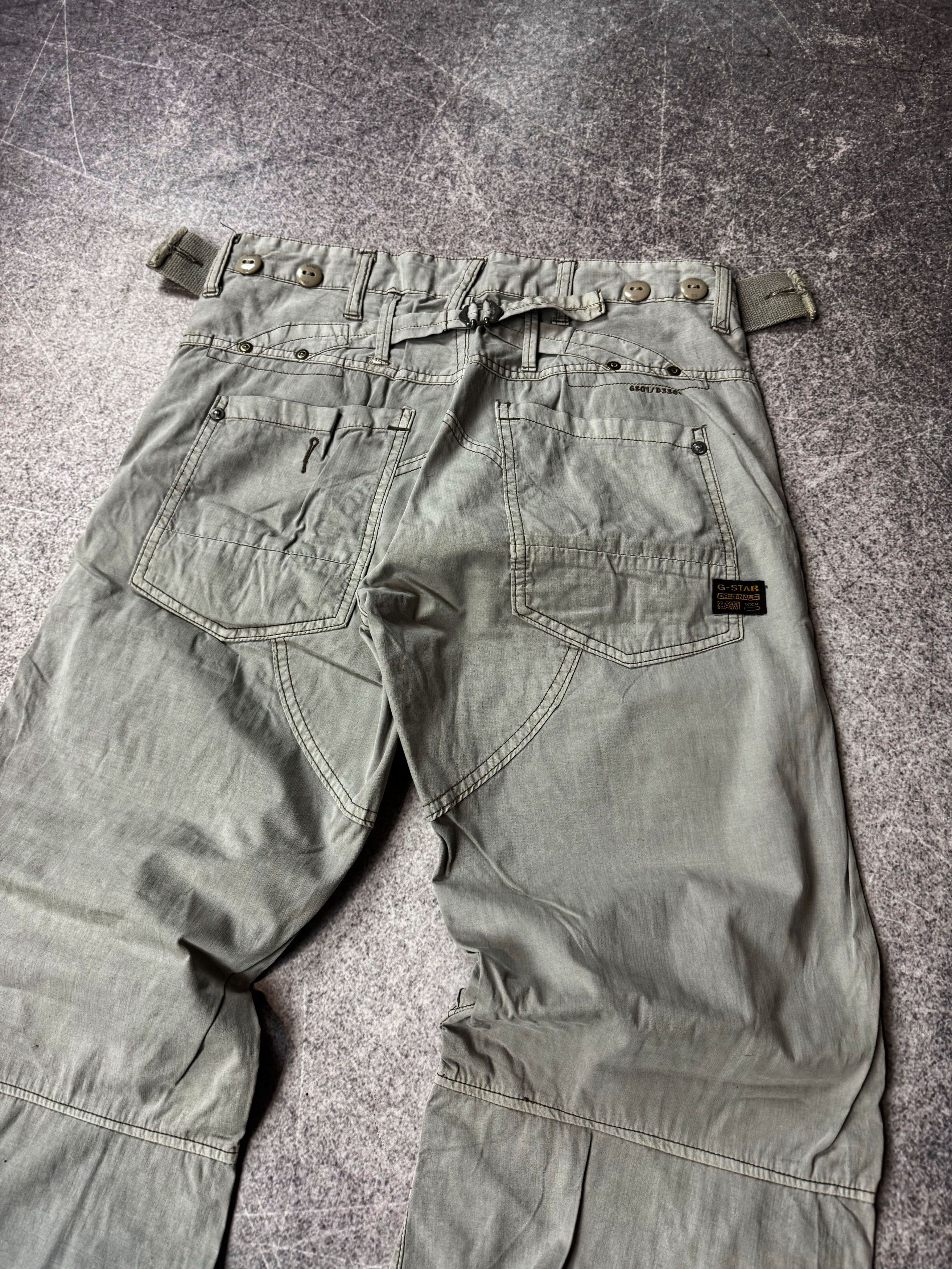 G-Star HYSTERIC GLAMOUR JAPANESE TYPE G-STAR CARGO WASHED JEANS Size US 32 / EU 48 - 4 Thumbnail