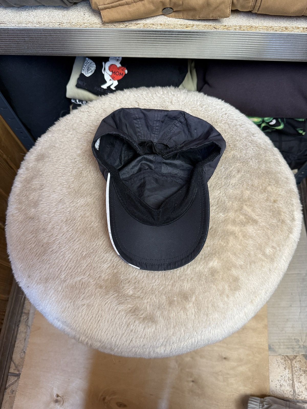 Nike Vintage Nike Nylon Y2K Drill 5 Panel Logo Cap/Hat Size ONE SIZE - 10 Thumbnail