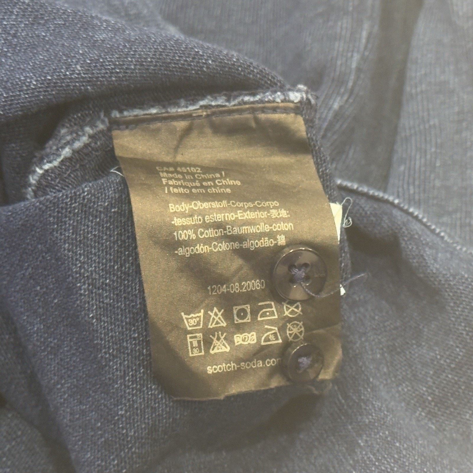 Scotch & Soda Scotch & Soda Men's Navy Utility Over-Shirt Size M Size US M / EU 48-50 / 2 - 6 Thumbnail