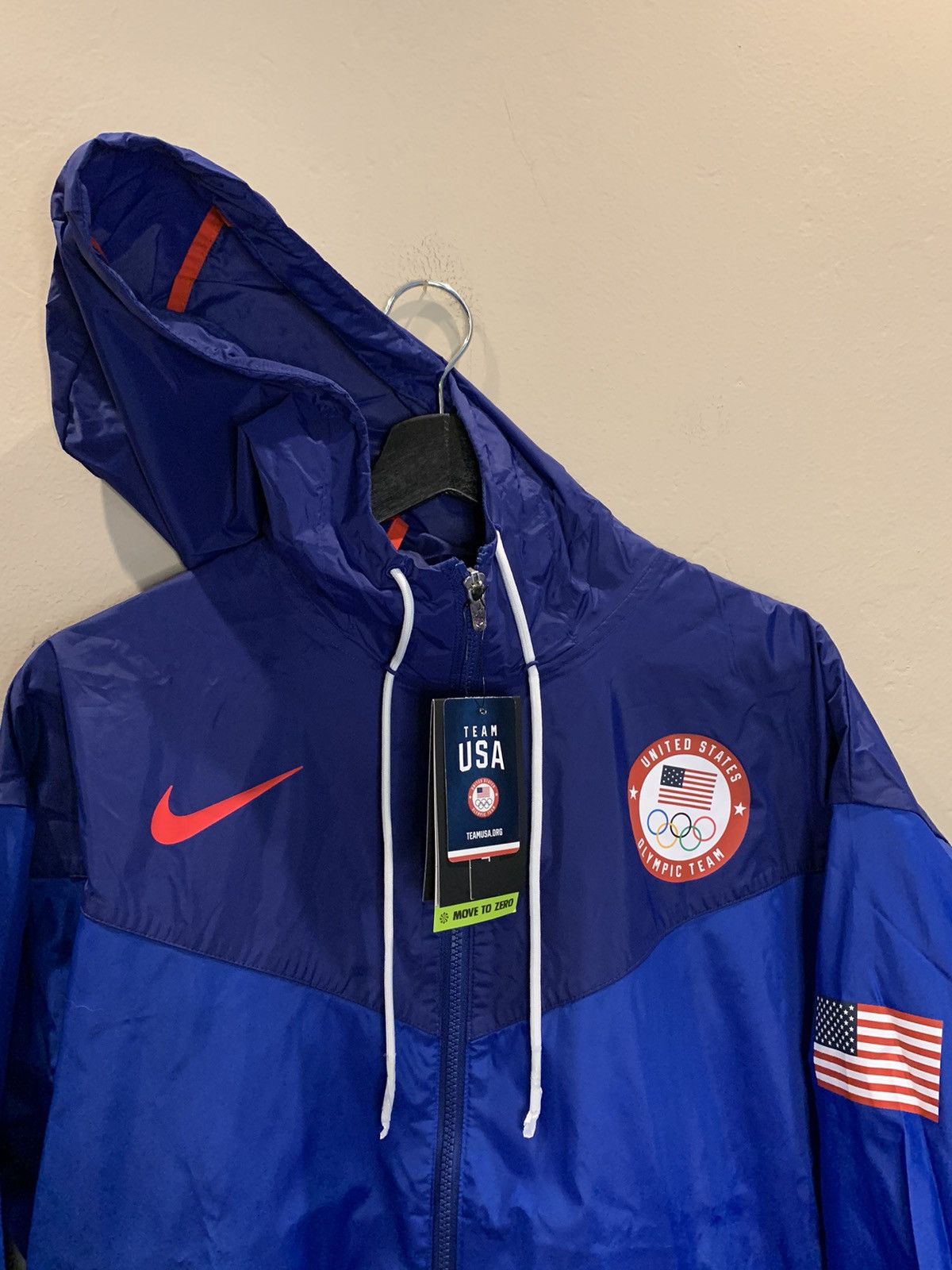 Designer *RARE* New Nike Team USA Olympics United States Zip Jacket M Size US M / EU 48-50 / 2 - 3 Thumbnail