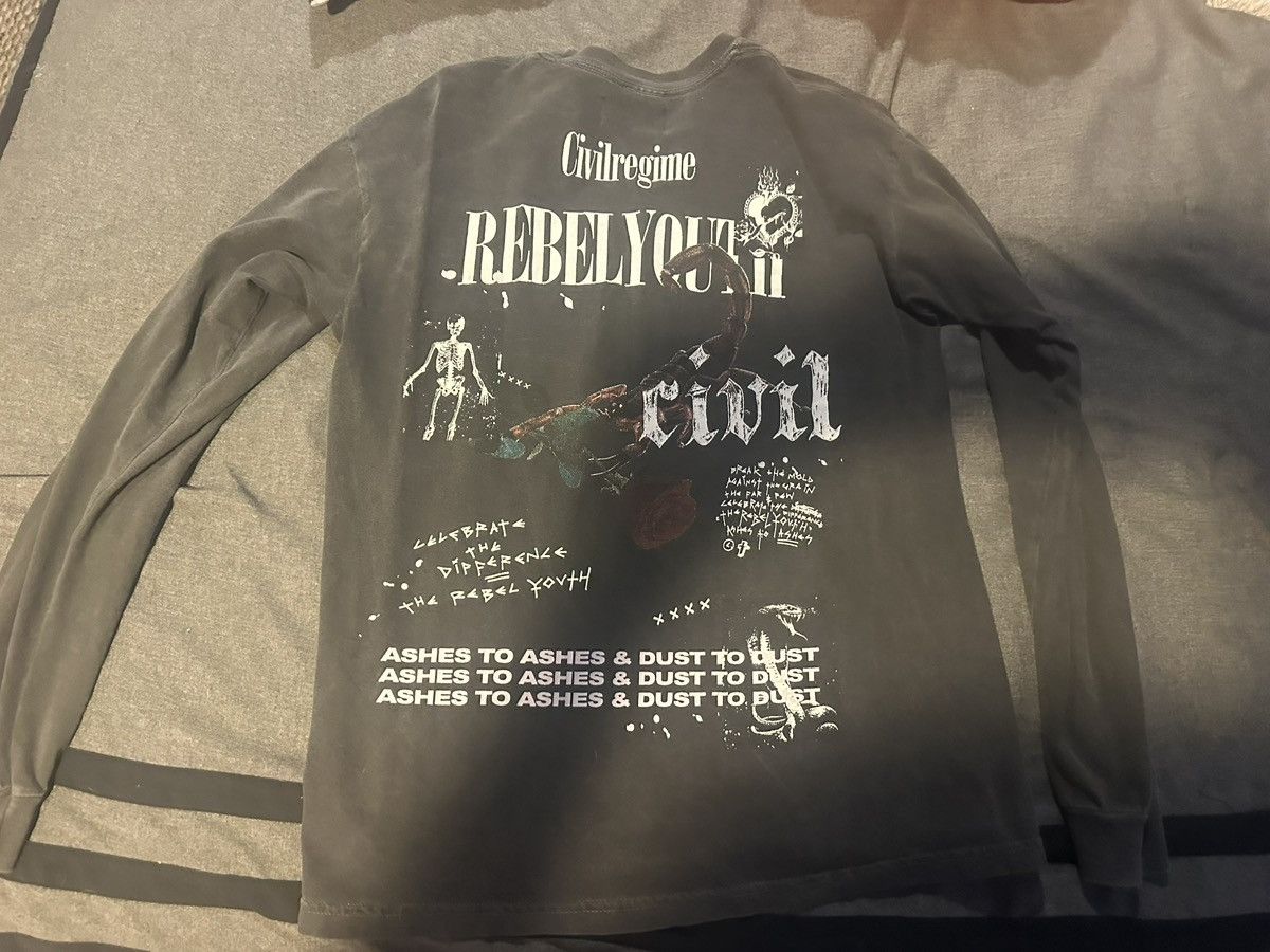 Civil Regime Civil Rebelyouth long sleeve Size US M / EU 48-50 / 2 - 4 Thumbnail