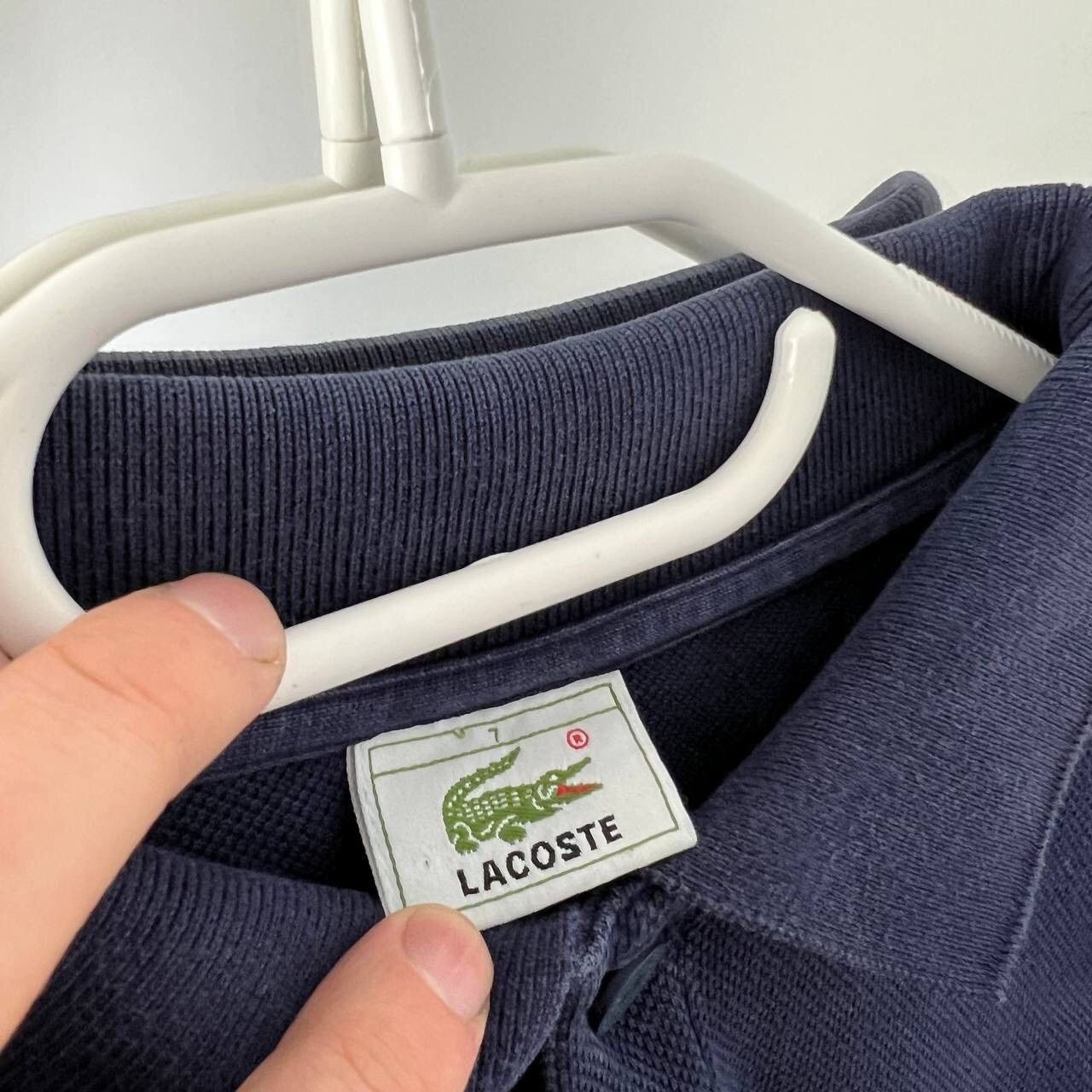 Lacoste Rugby Lacoste Vintage Mini Logo Sweatshirt 90s Size US XL / EU 56 / 4 - 4 Thumbnail