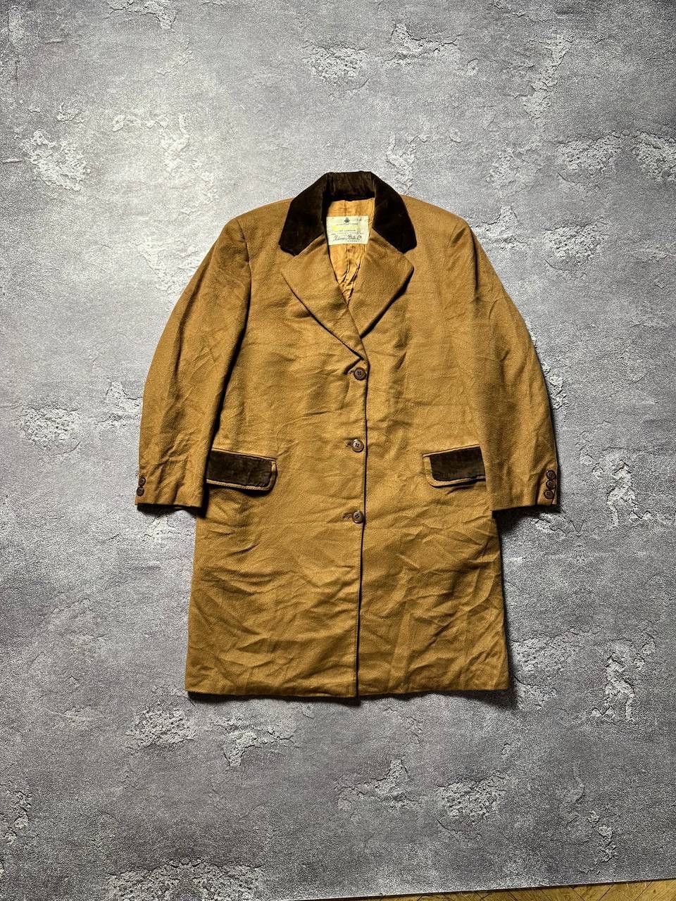 Aquascutum × Vintage 1960s💥Vintage Aquascutum Pure Cashmere 100% Coat Size M / US 6-8 / IT 42-44 - 1 Thumbnail
