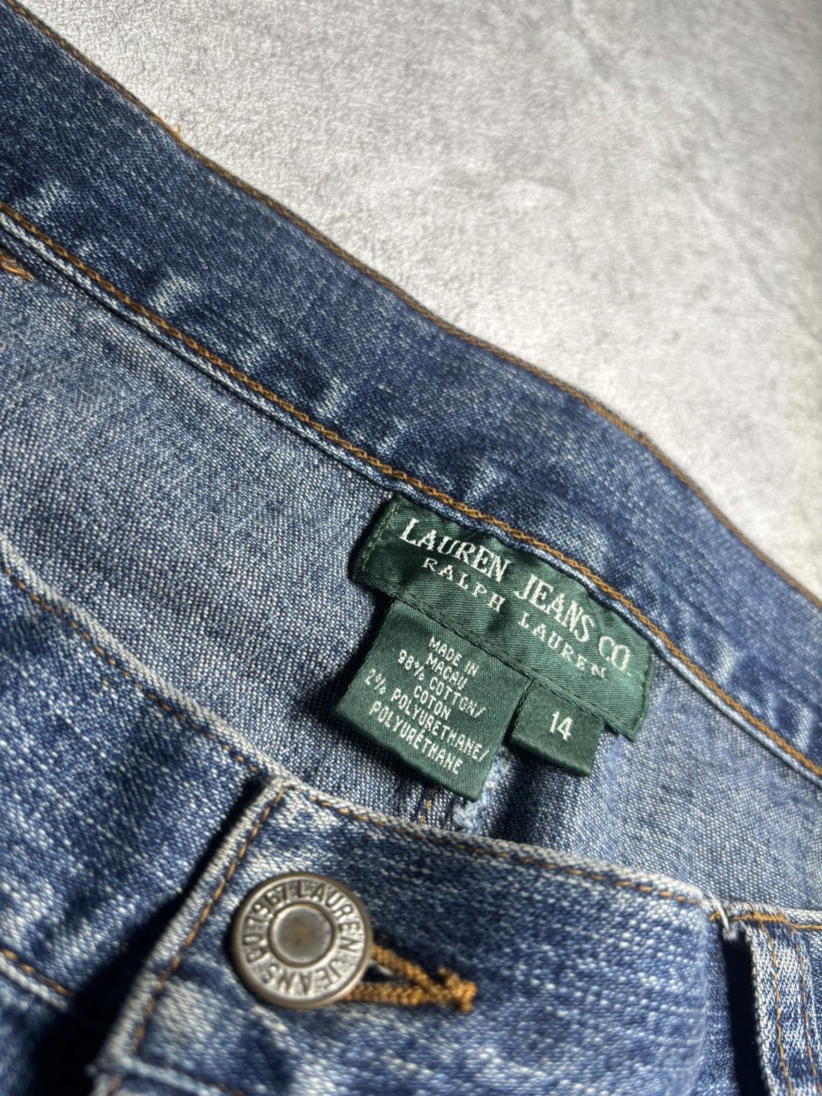 Lauren Ralph Lauren LRL lauren ralph lauren jeans flared baggy Size US 36 / EU 52 - 5 Thumbnail