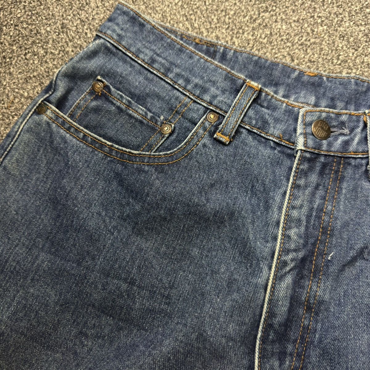 Japanese Brand 🔥🇯🇵 Vintage 90s Baggy Big John Y2K Style Denim Size US 32 / EU 48 - 12 Thumbnail