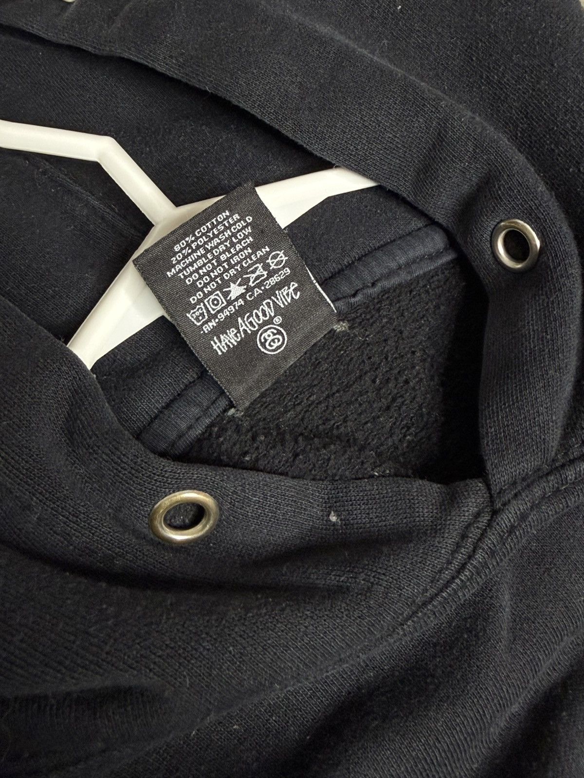 Stussy Vintage Stussy Big Logo Y2K hoodie size M Size US M / EU 48-50 / 2 - 9 Thumbnail
