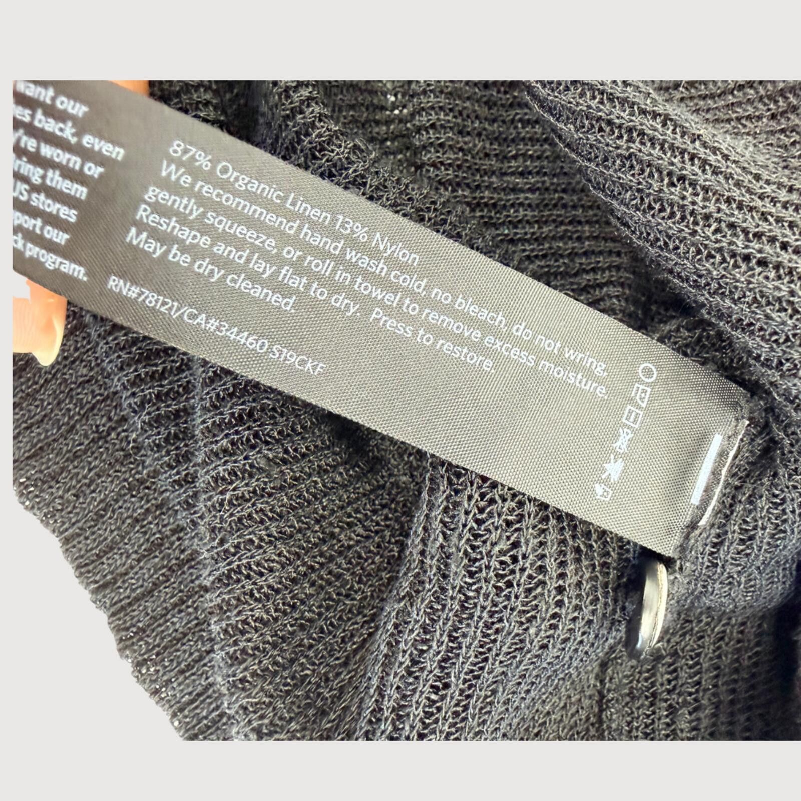 Eileen Fisher Eileen Fisher Sheer Knit Button Cardigan XXS Size XXS / US 00 / IT 34 - 5 Thumbnail