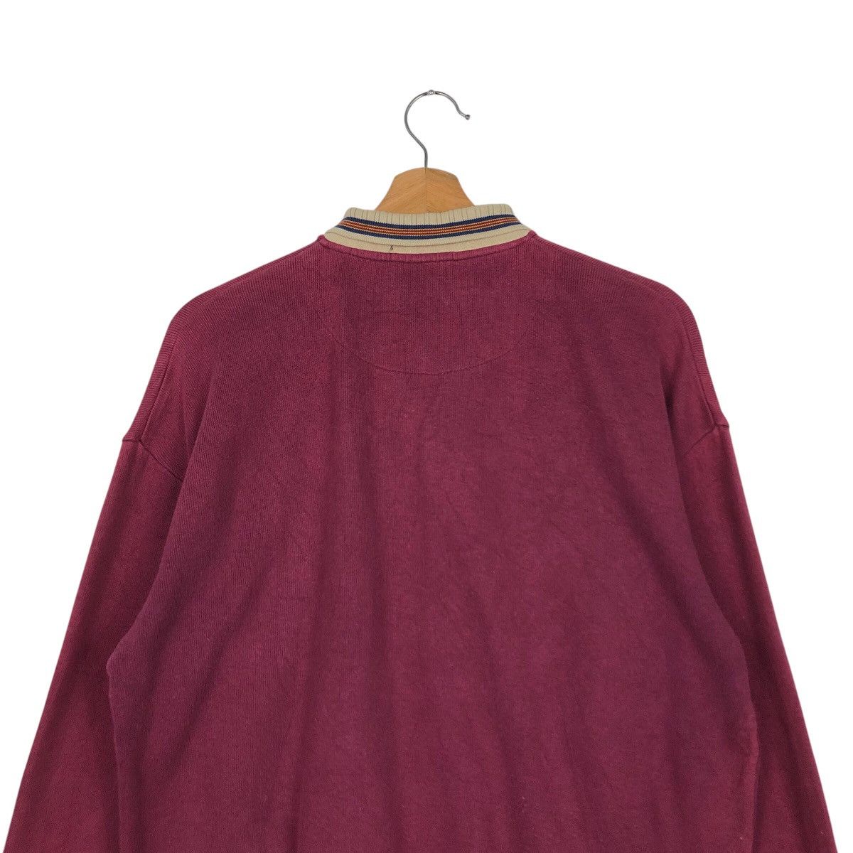 Japanese Brand Vintage College Collar Sweatshirt Unknown Brand IsseyMiyake Size US M / EU 48-50 / 2 - 11 Thumbnail