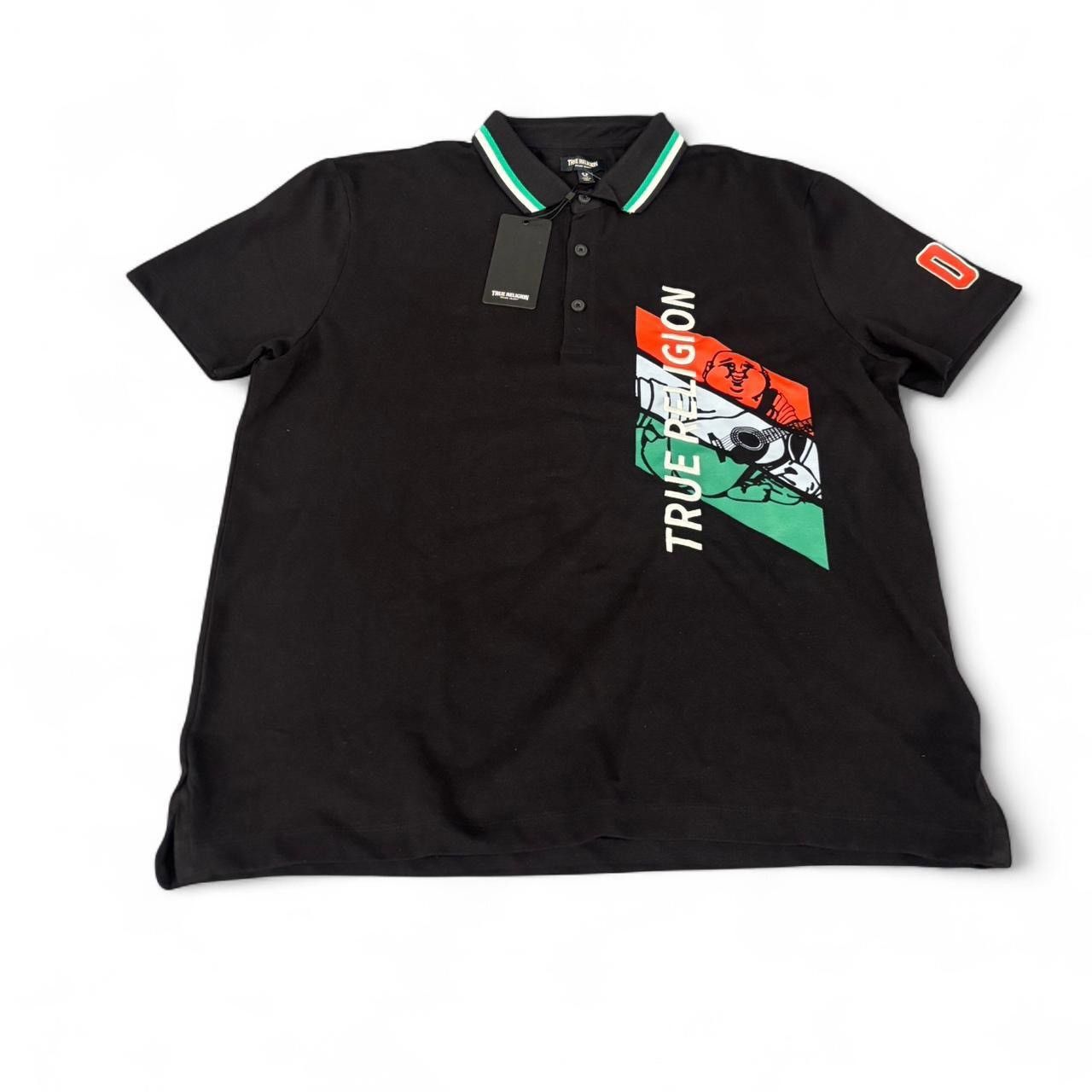 Other True Religion Spell out embroidery polo shirt Size US L / EU 52-54 / 3 - 1 Thumbnail