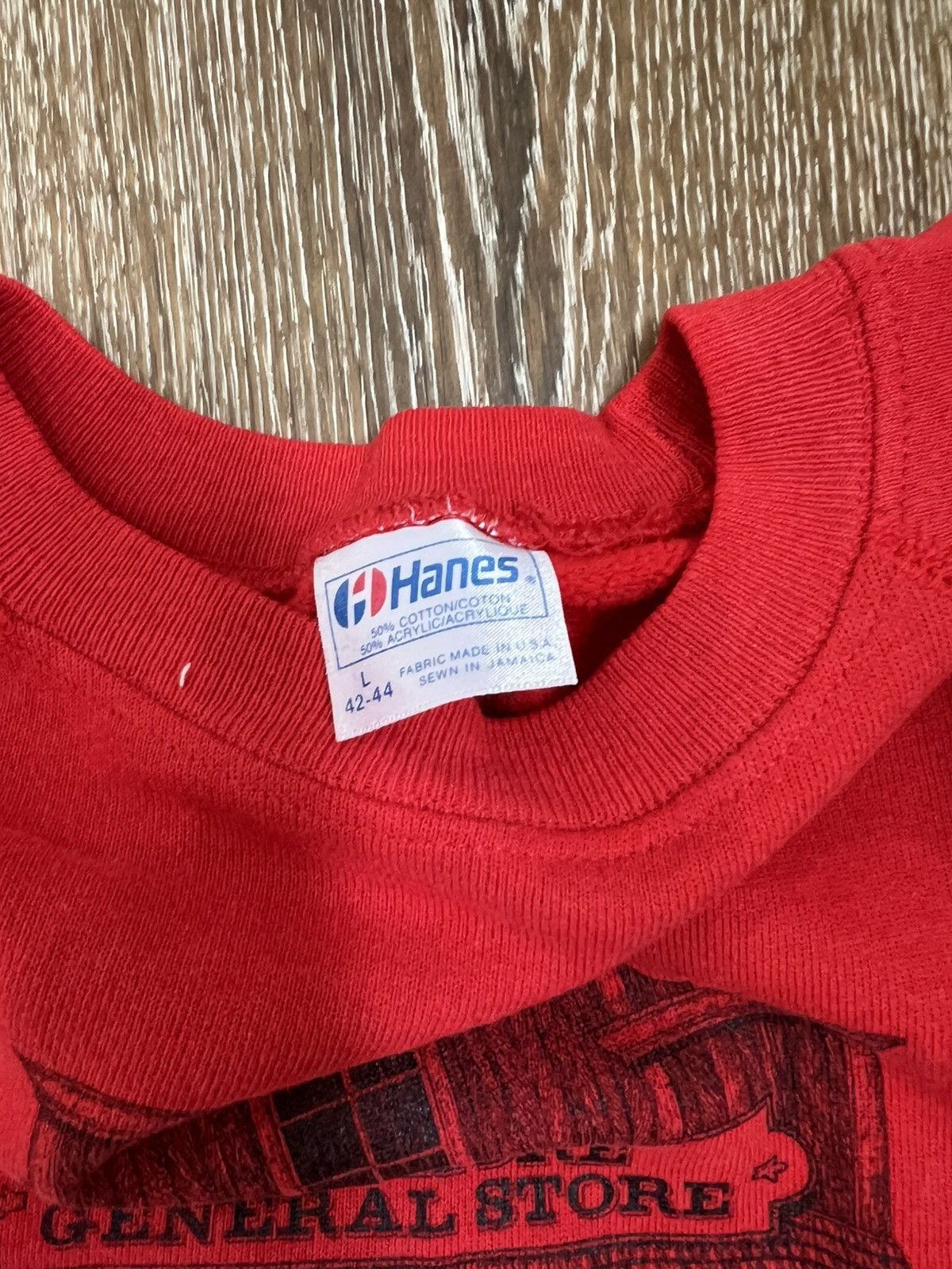 Hanes × Vintage Vintage whitmore california general store ranglan sweater Size US L / EU 52-54 / 3 - 5 Thumbnail