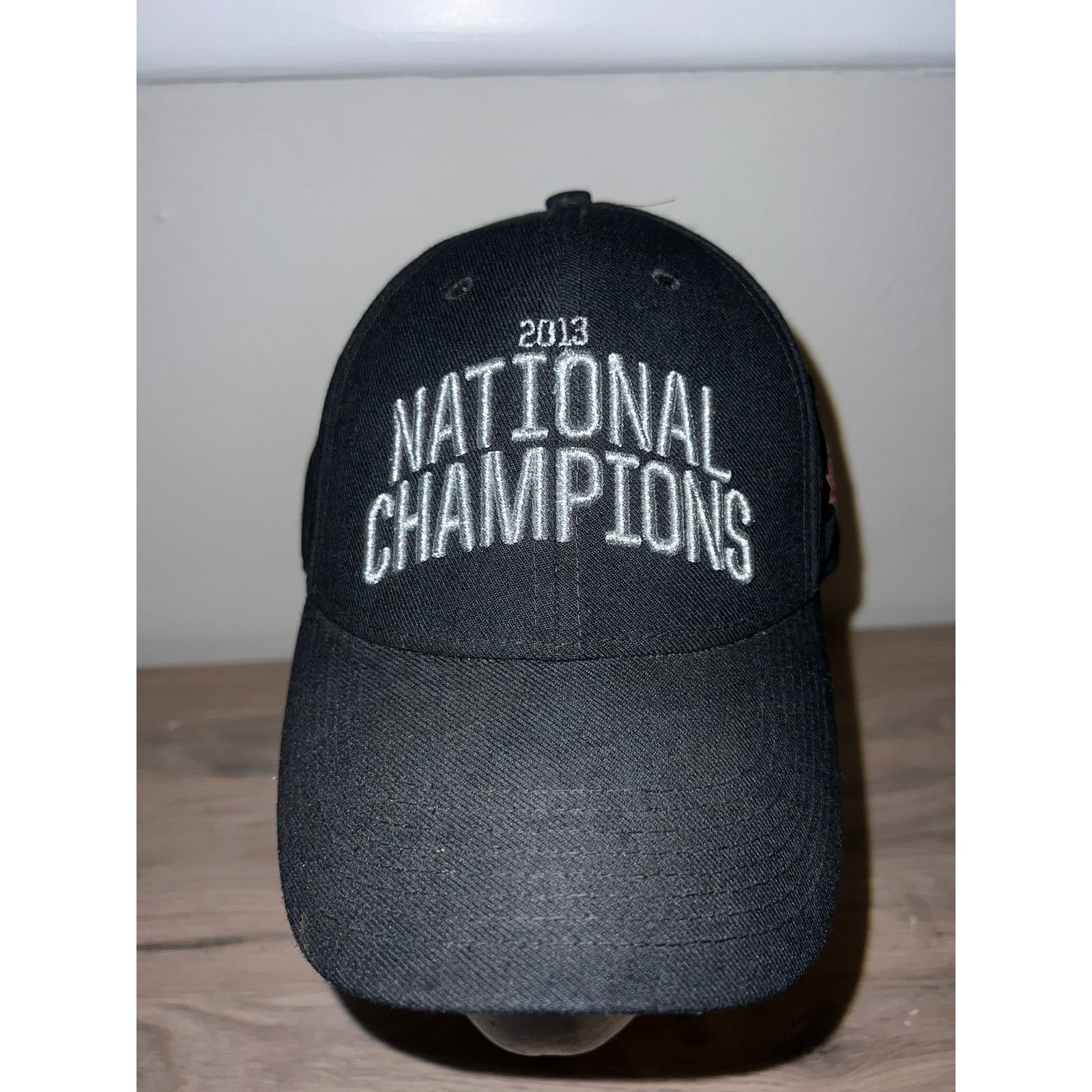 Nike Nike College Hat National Championship BCS 2014 Black Cap OS Size ONE SIZE - 2 Thumbnail