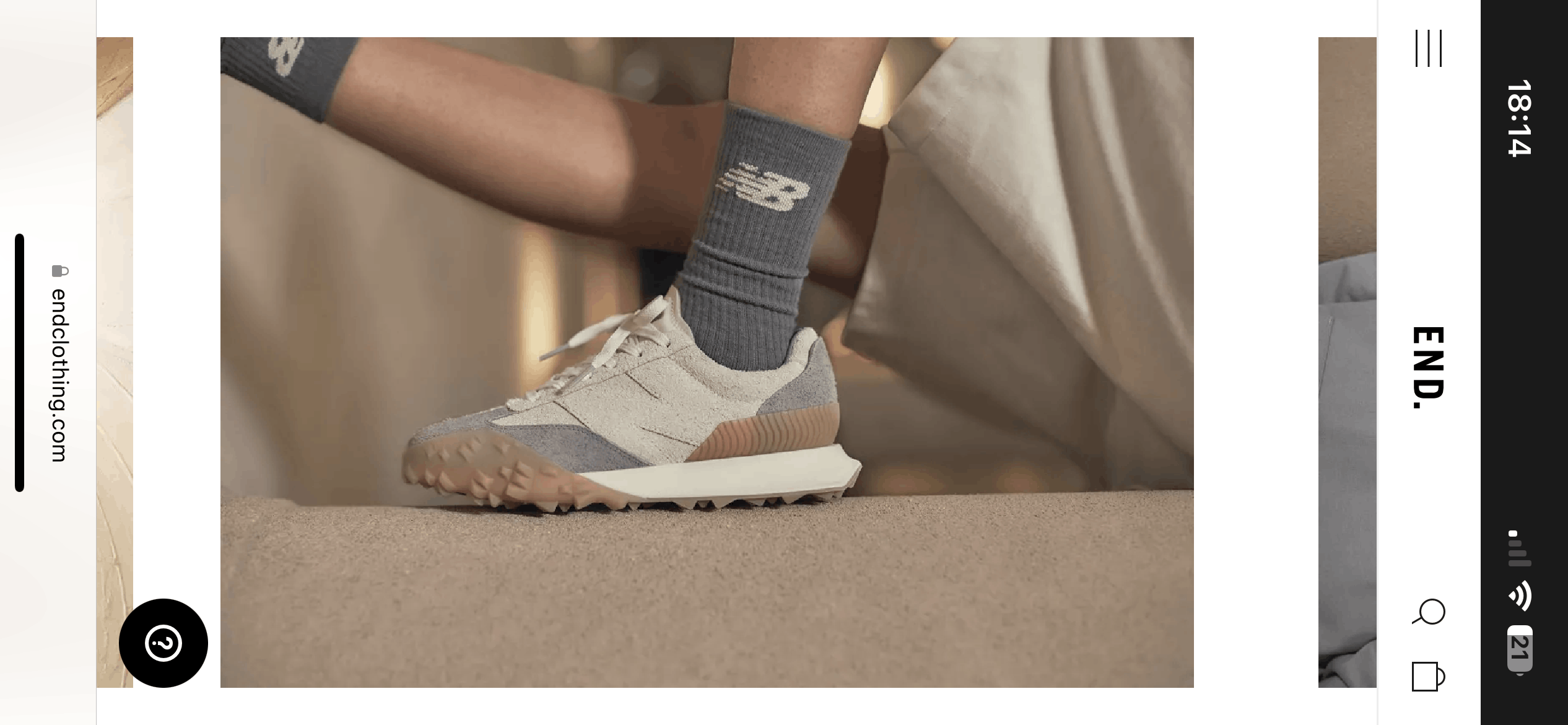 END. × New Balance END. x XC-72 'Art Of Nothing - Marblehead' Size US 7.5 / IT 37.5 - 2 Thumbnail