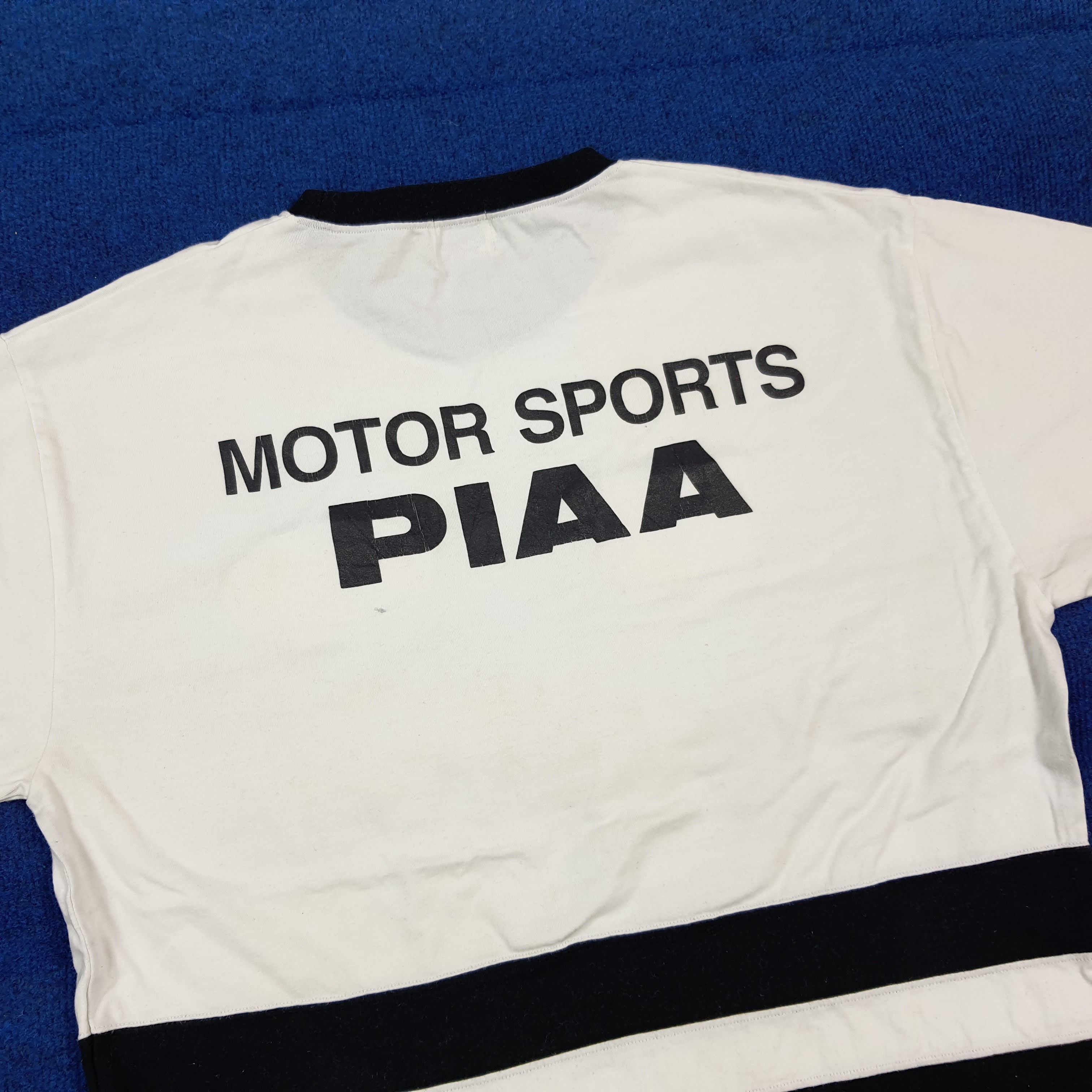 Vintage Vintage PIAA Motor Sports Racing Tshirt C299N79 Size US L / EU 52-54 / 3 - 4 Thumbnail