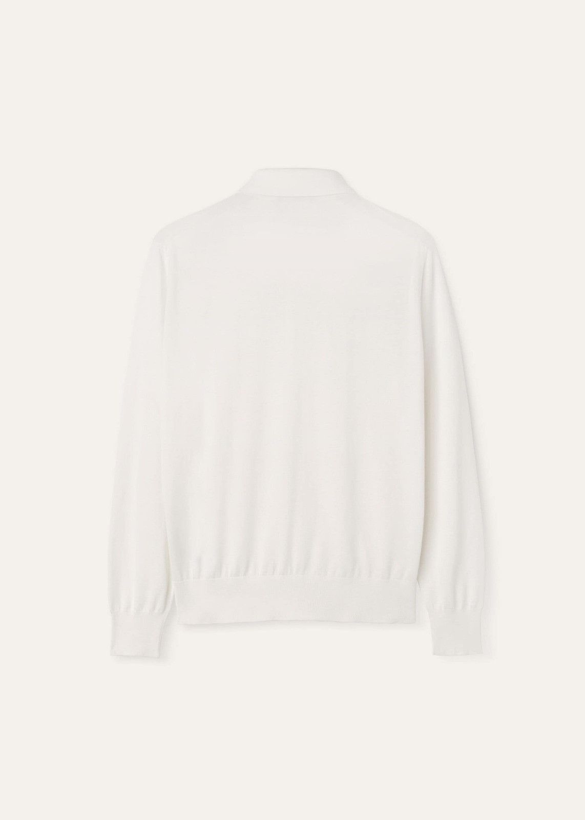 Loro Piana o1srvl11e0225 FAM1950 Cotton Polo Shirt in White Size US S / EU 44-46 / 1 - 2 Thumbnail