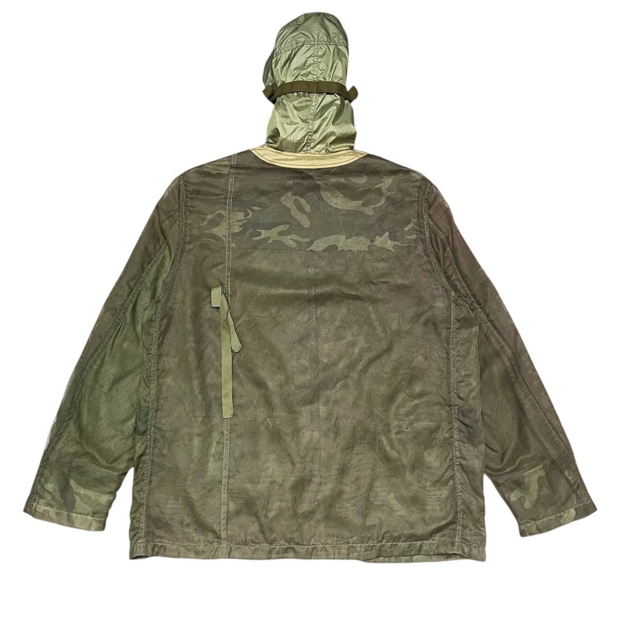 Japanese Brand Vintage 90’s Jipijapa Camo Mesh Jacket Mosquito Full Zipper Size US M / EU 48-50 / 2 - 13 Thumbnail