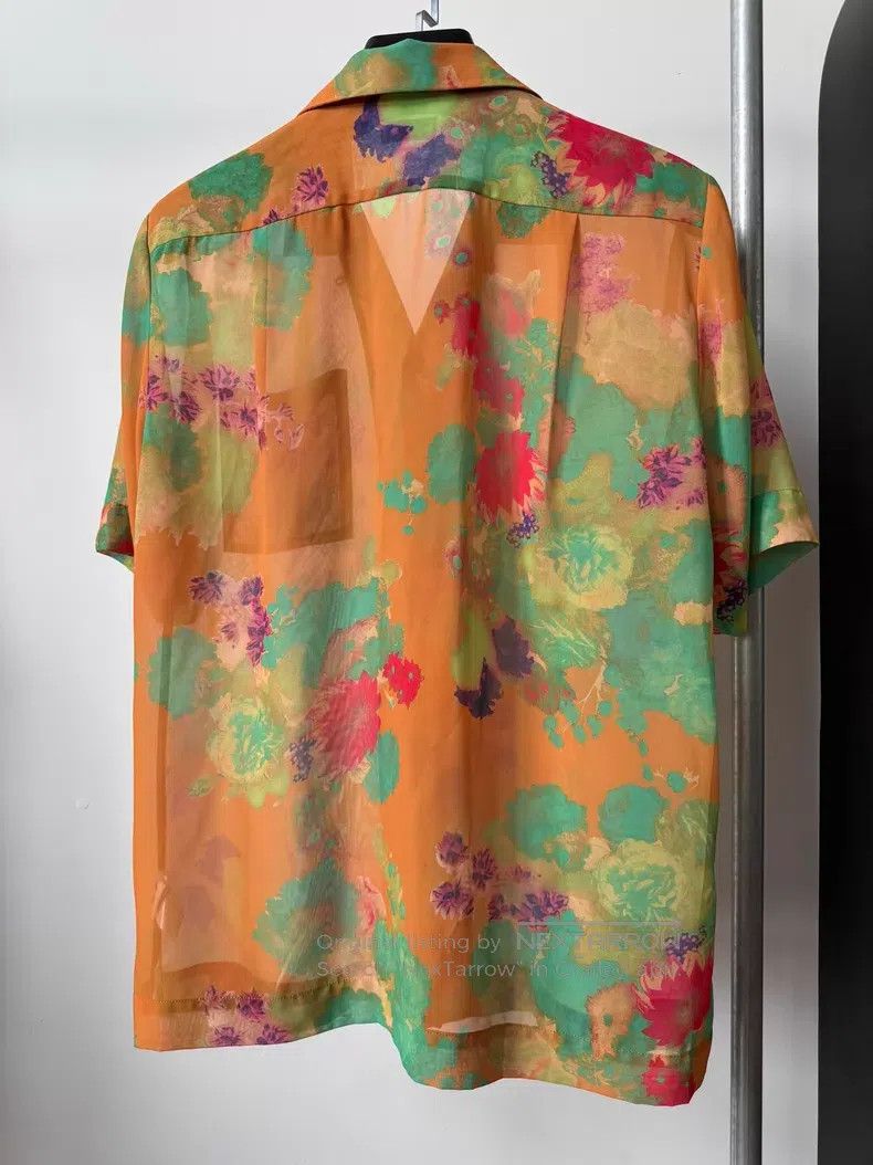 Dries Van Noten Dries Van Noten Floral Shirt Size US S / EU 44-46 / 1 - 1 Thumbnail