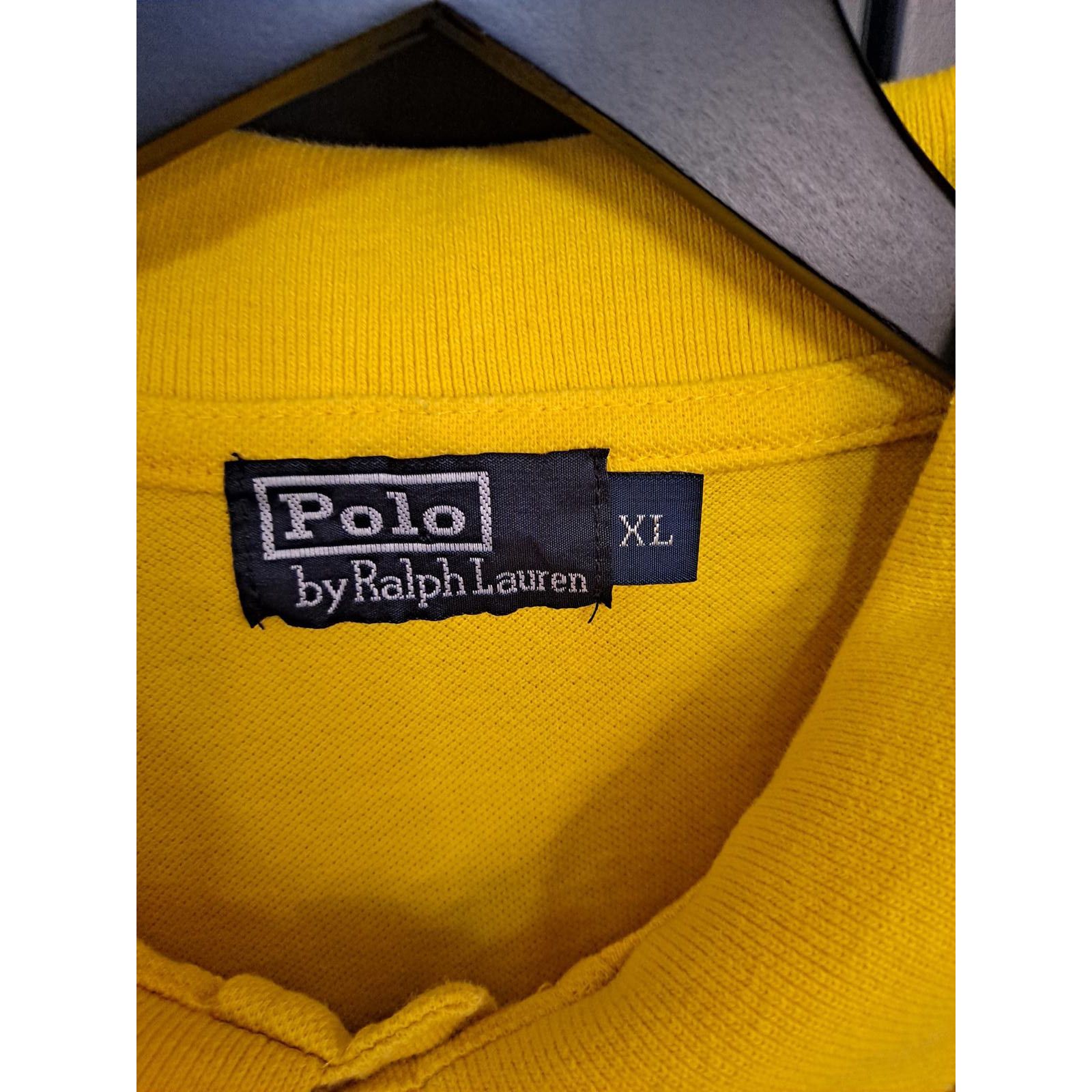 Polo Ralph Lauren Ralph Lauren Polo Yellow with Black Logo Size XL Size US XL / EU 56 / 4 - 2 Thumbnail