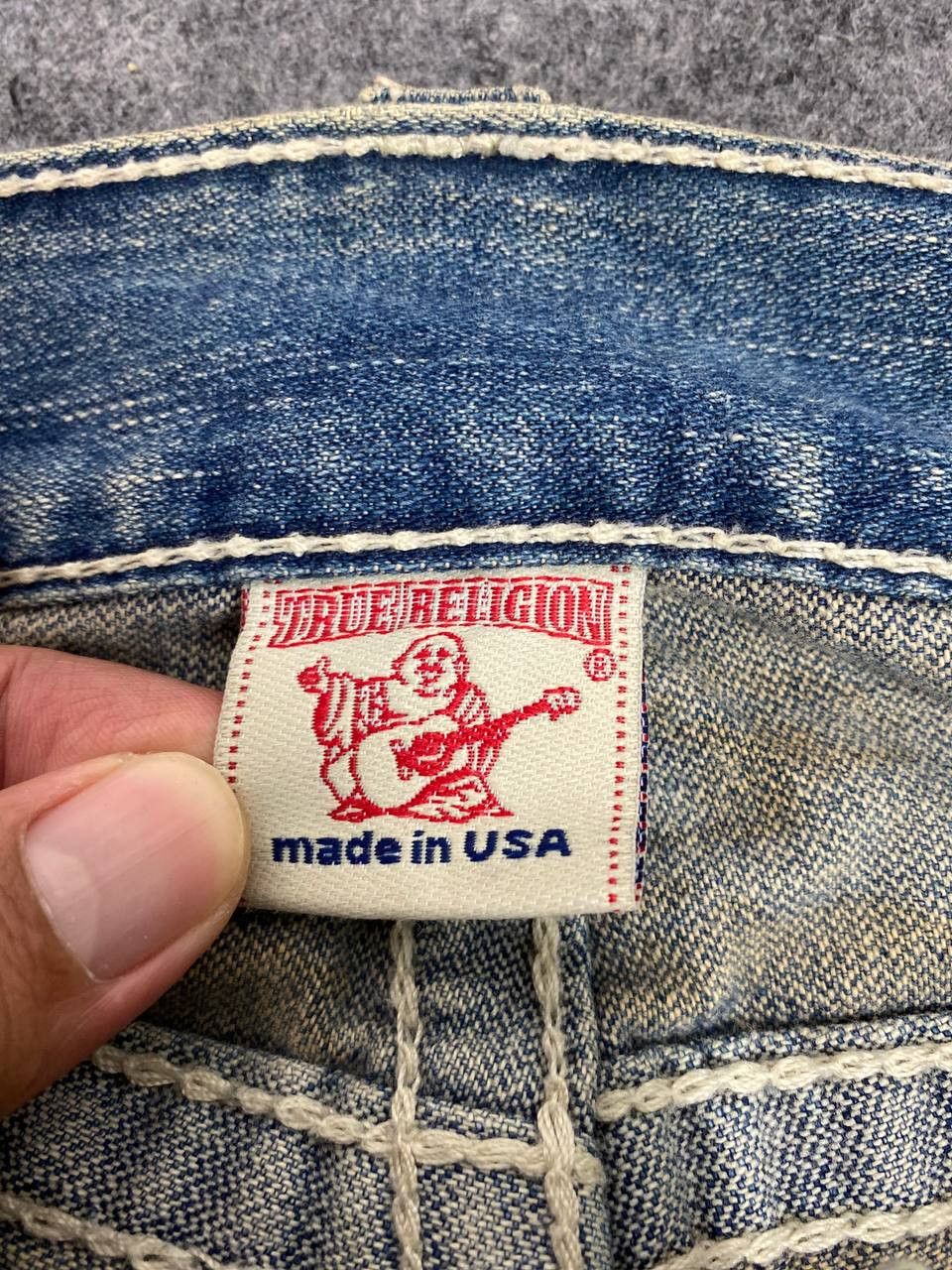 True Religion vintage true religion bootcut distressed denim made in usa Size US 34 / EU 50 - 14 Thumbnail
