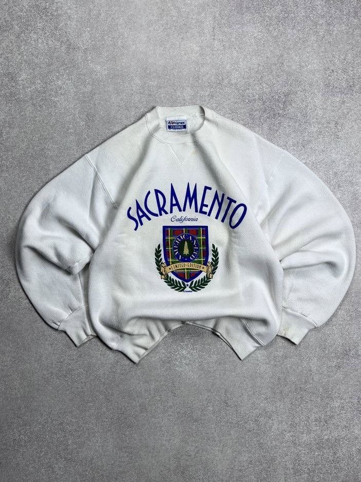 Vintage Vintage Sacramento Boxy Sweatshirt M Size US M / EU 48-50 / 2 - 1 Thumbnail