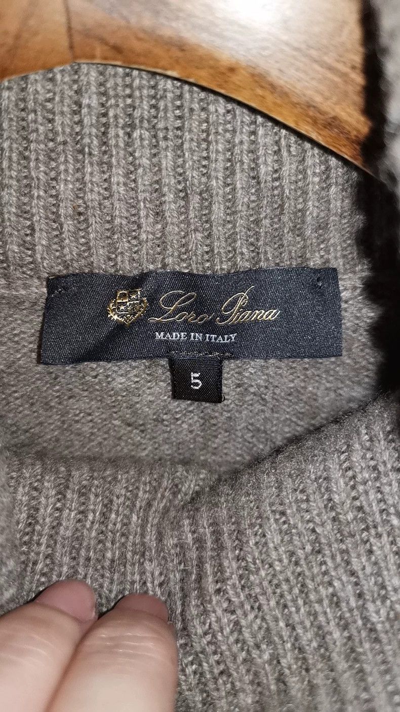 Loro Piana LORO PIANA cashmere sweater Size S / US 4 / IT 40 - 3 Thumbnail