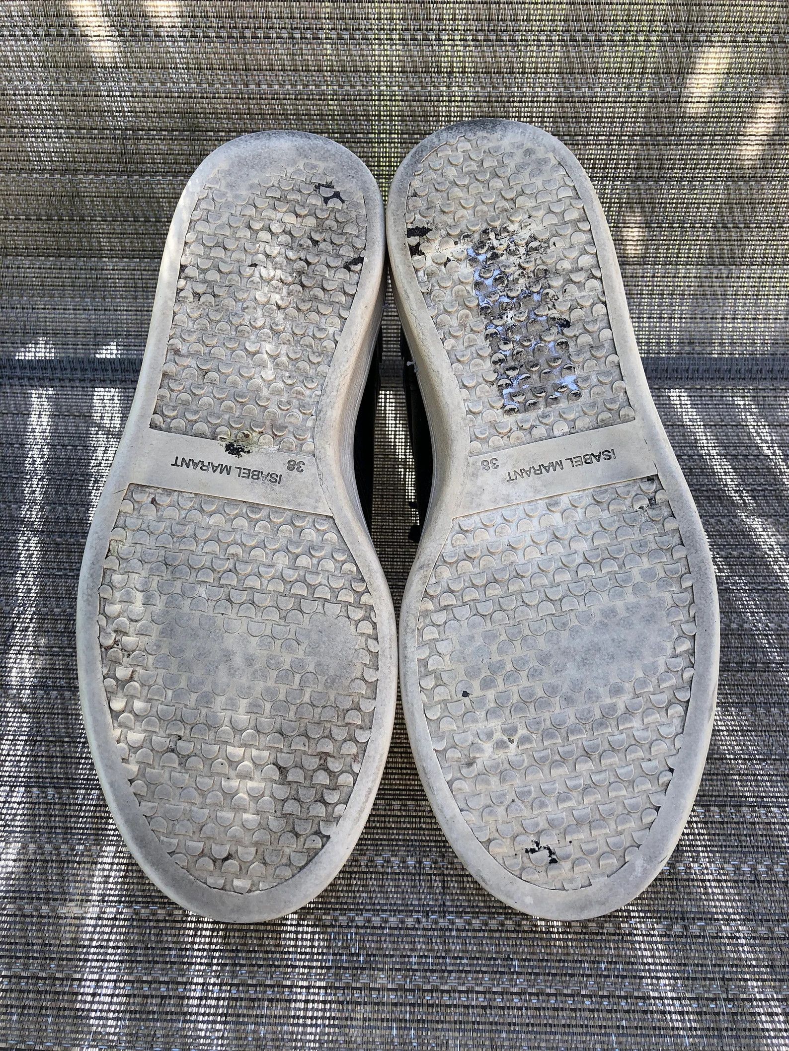 Isabel Marant ISABEL MARANT ÉTOILE Bart Flame Low Top Leather Sneakers Size US 8 / IT 38 - 8 Thumbnail